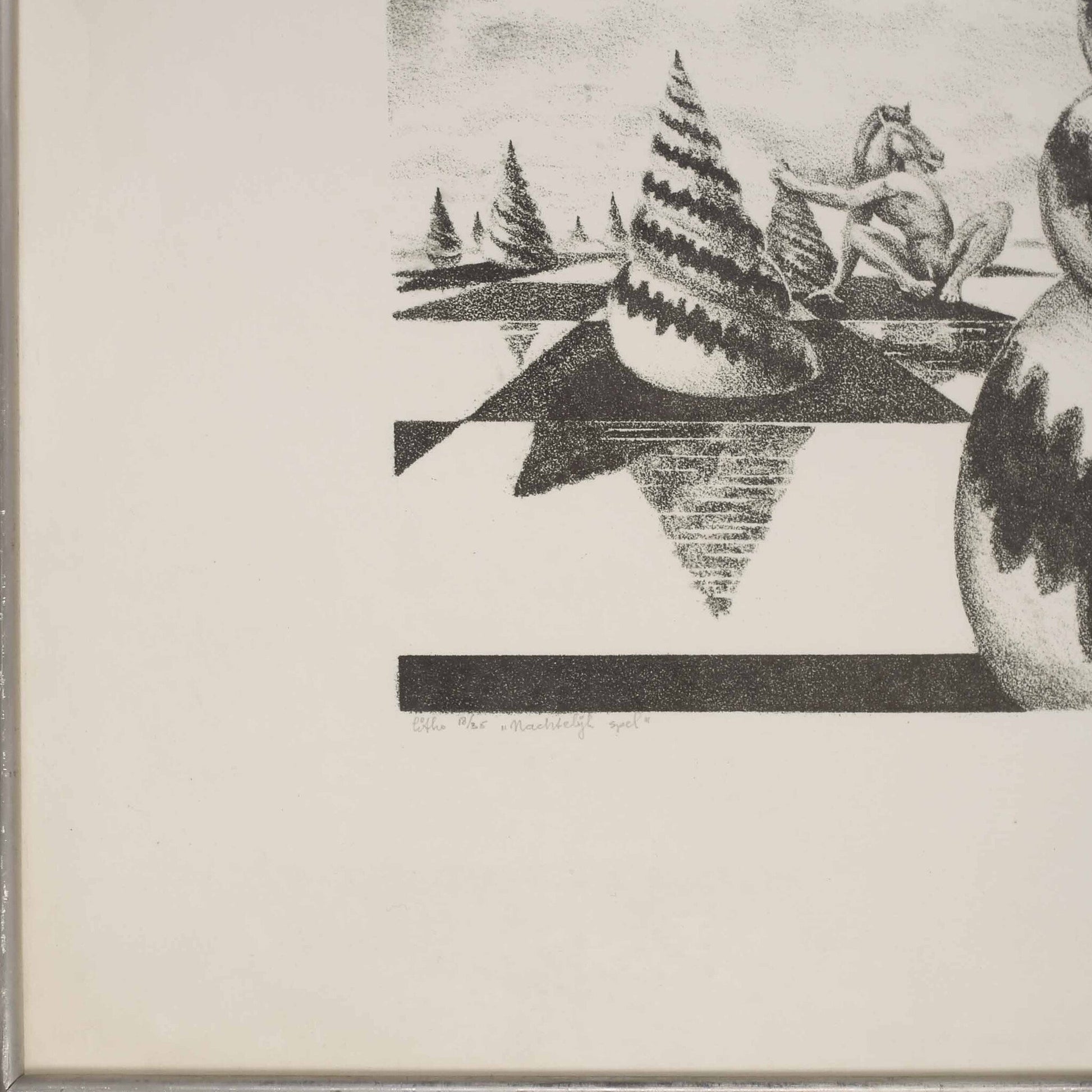 Gebrand Bieringa, 'Nachtelijk spel'; 1974-3