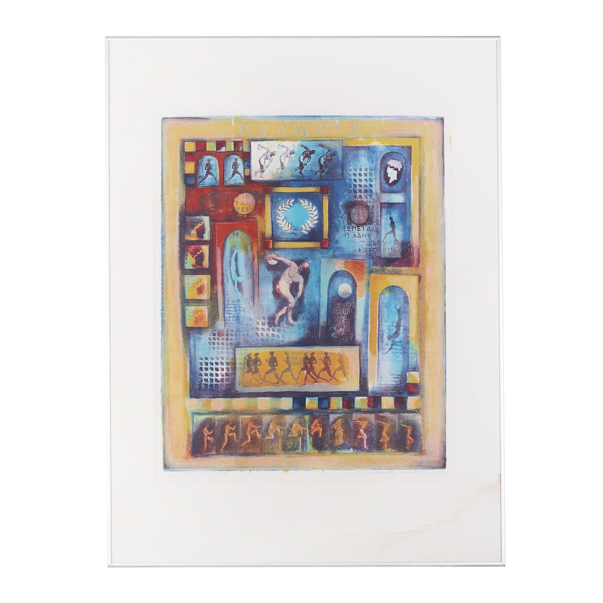 M. Aulman, 'Olympia I'; 2003-1