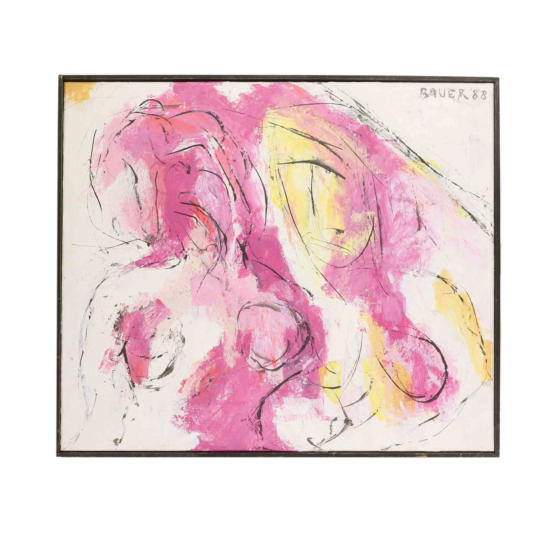 M. Bauer, 'Je moet kiezen; anders stoten'; 1988-1
