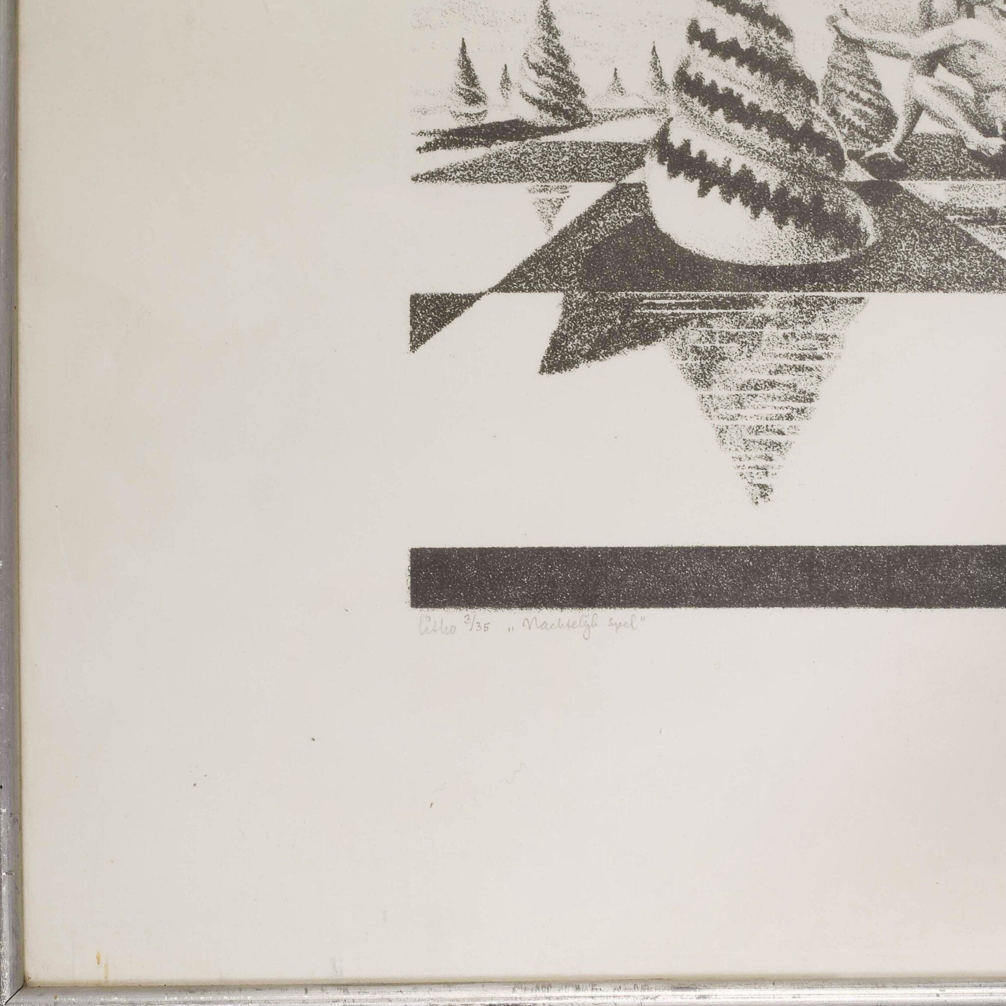 Gebrand Bieringa, 'Nachtelijk spel'; 1974-zoom-3