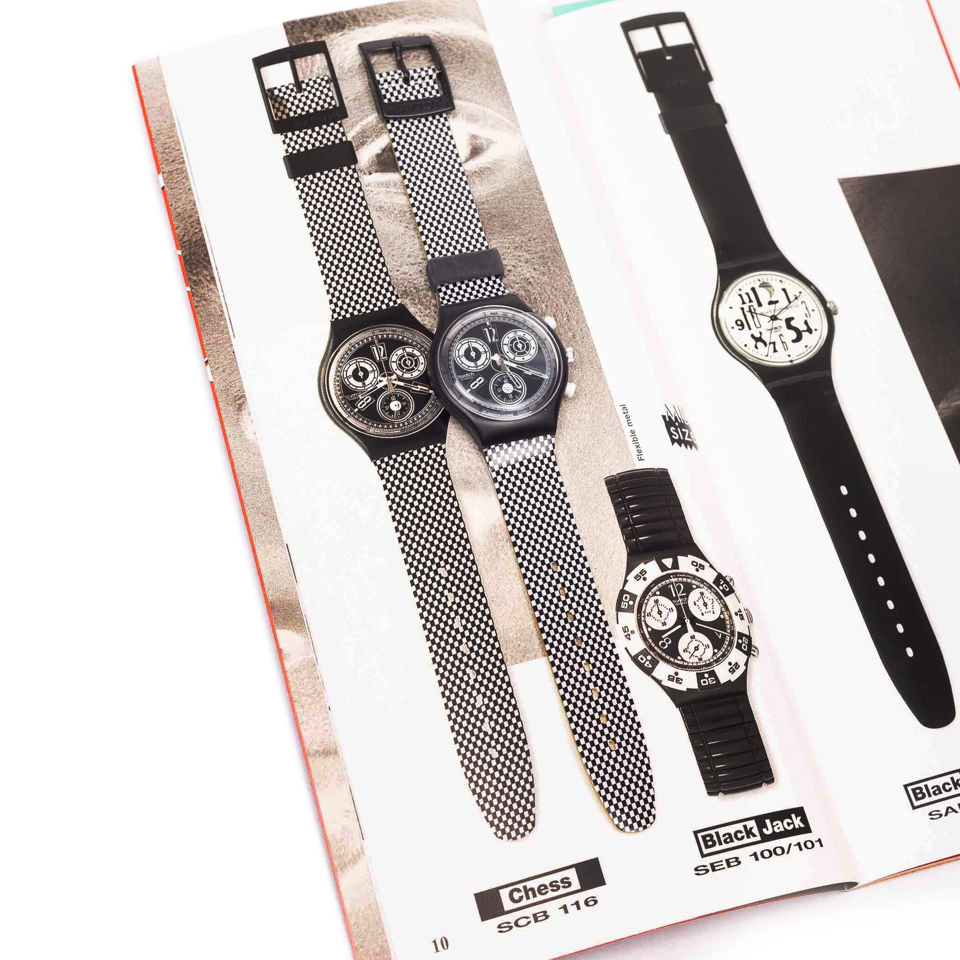 Swatch, SCG 109 'Archimede', SCG 107 'Treasury', SCB 116 'Chess' en catalogus-5
