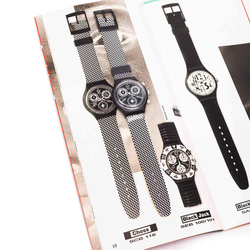 Swatch, SCG 109 'Archimede', SCG 107 'Treasury', SCB 116 'Chess' en catalogus-zoom-