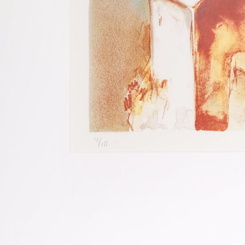 A. Brouwer, 'Rood bergdorp'; 1992-zoom-