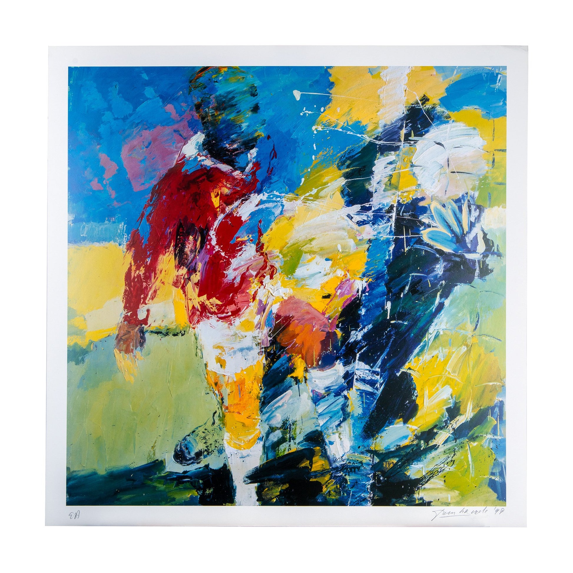 Frank Gude, 'Voetballer', 1989-1