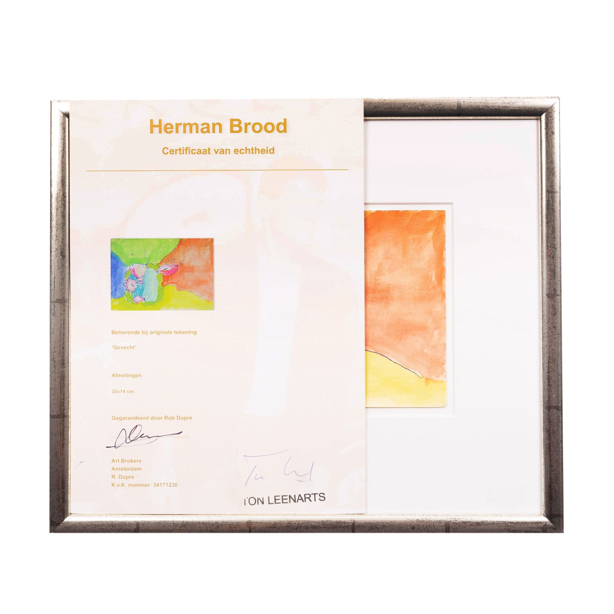 Herman Brood, 'Gevecht'-zoom-4