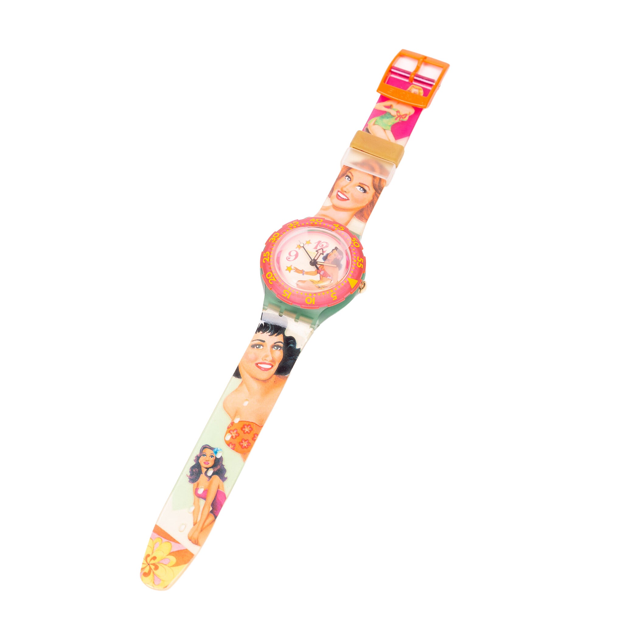 Swatch, SDK 119 'Scuba Seahorse', SDG 104 'Beach Virgin' en SDG 105 'Ship of Glory'-zoom-2