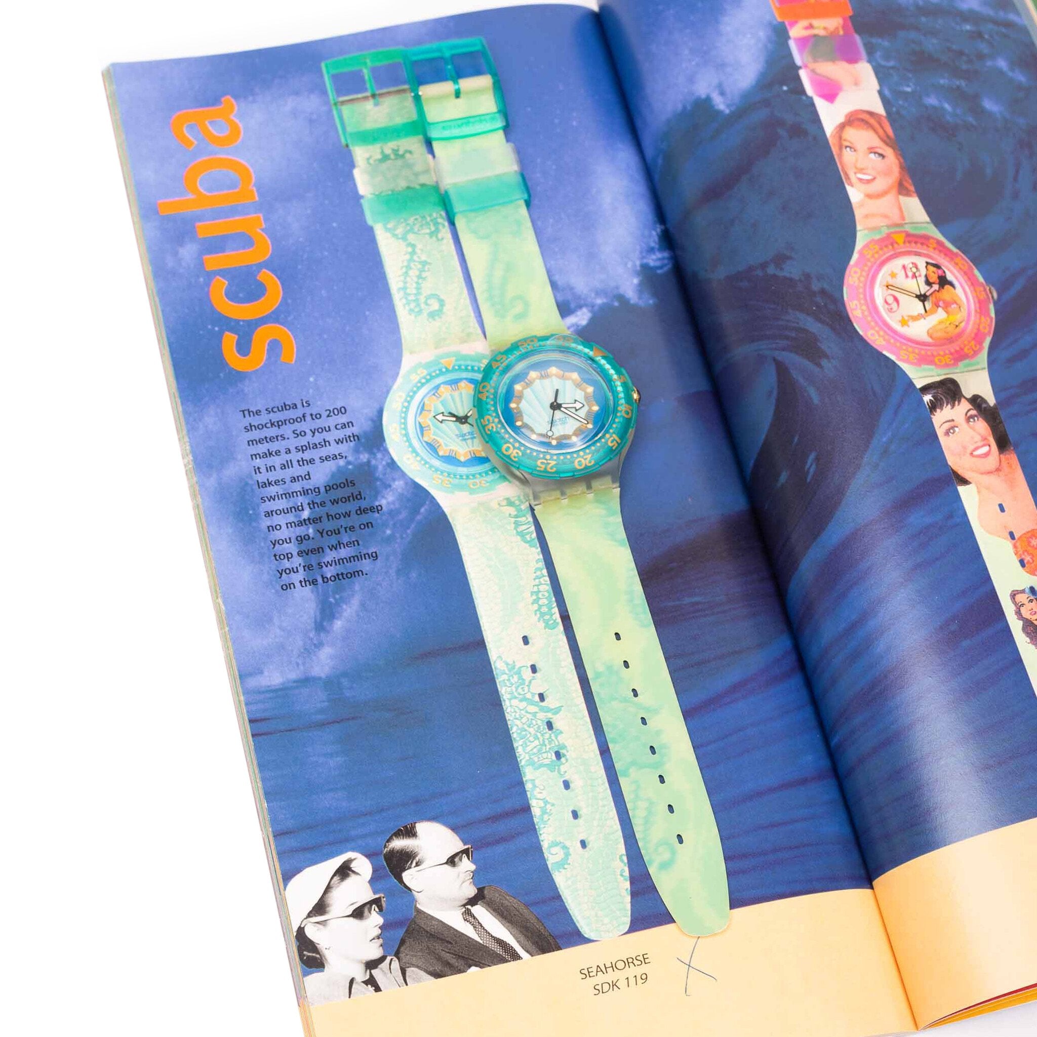 Swatch, SDK 119 'Scuba Seahorse', SDG 104 'Beach Virgin' en SDG 105 'Ship of Glory'-zoom-5
