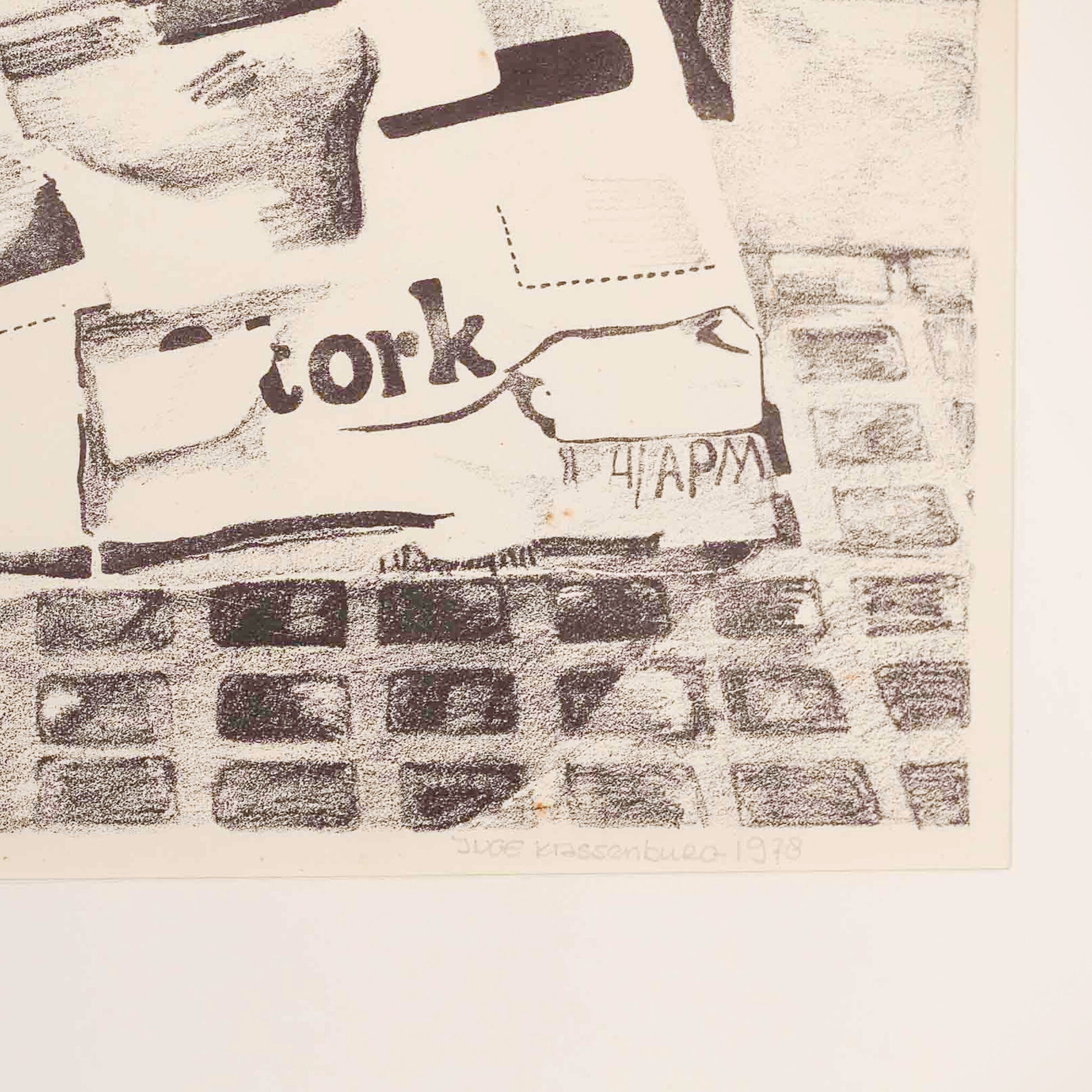 Inge Krassenburg, 'Streets of London'; 1978-5