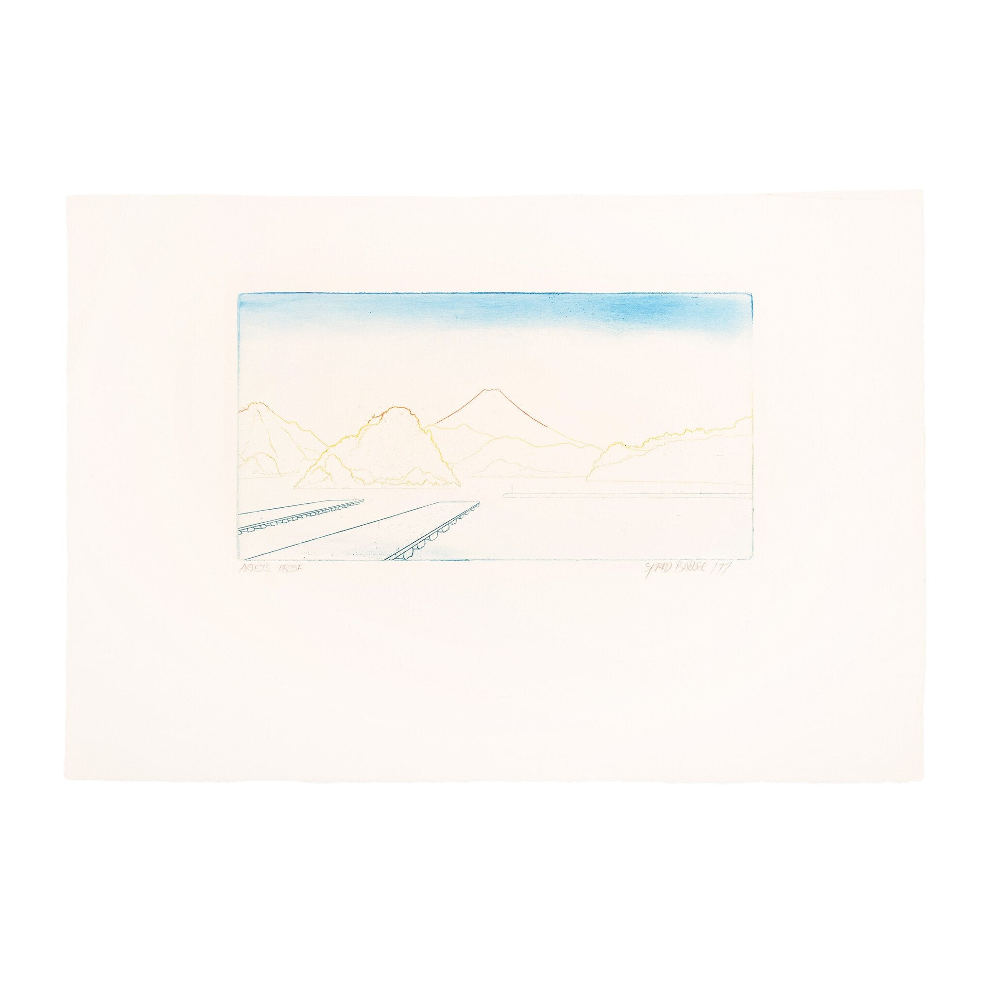 Sjoerd Bakker, 'Zonder titel'; 1977