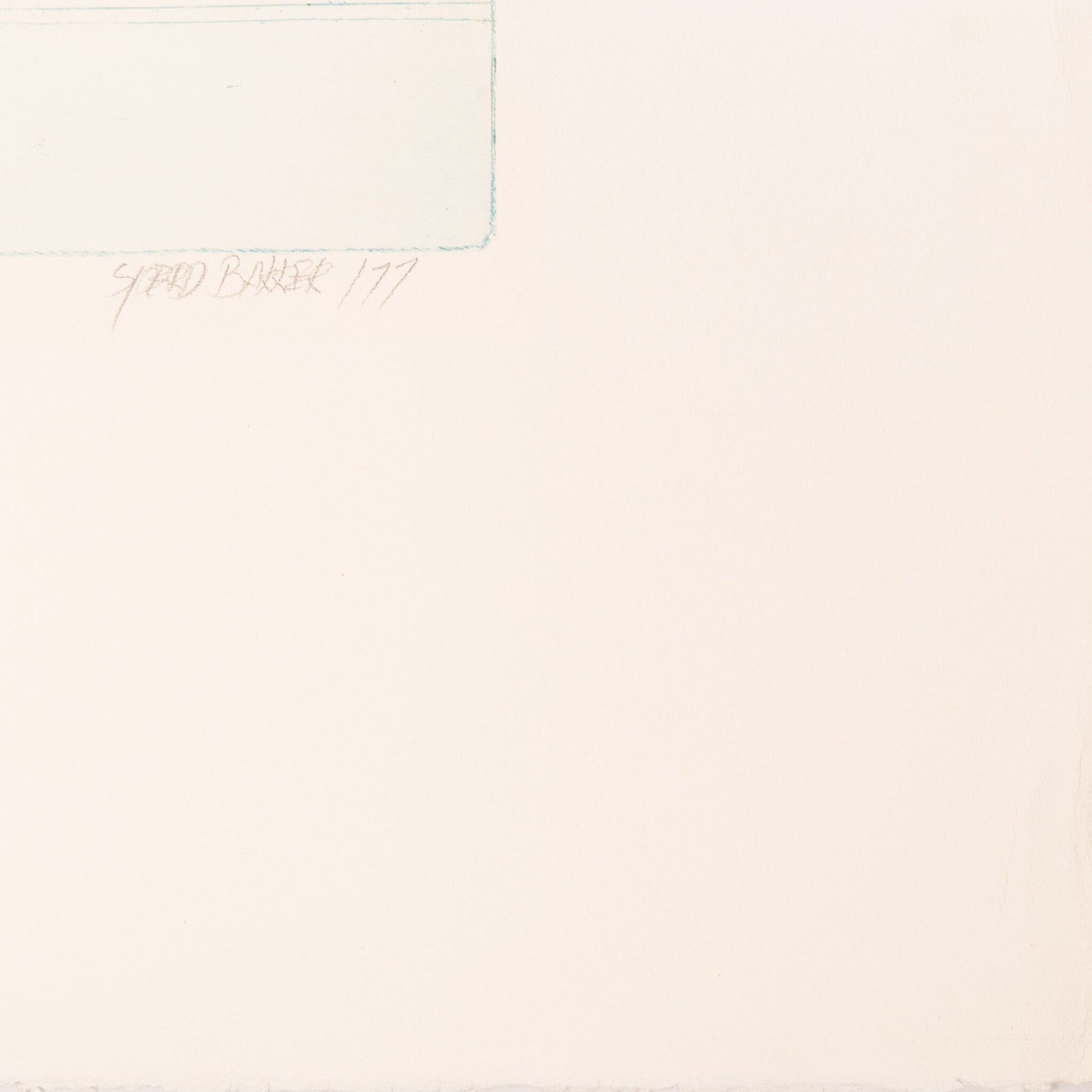 Sjoerd Bakker, 'Zonder titel'; 1977-4