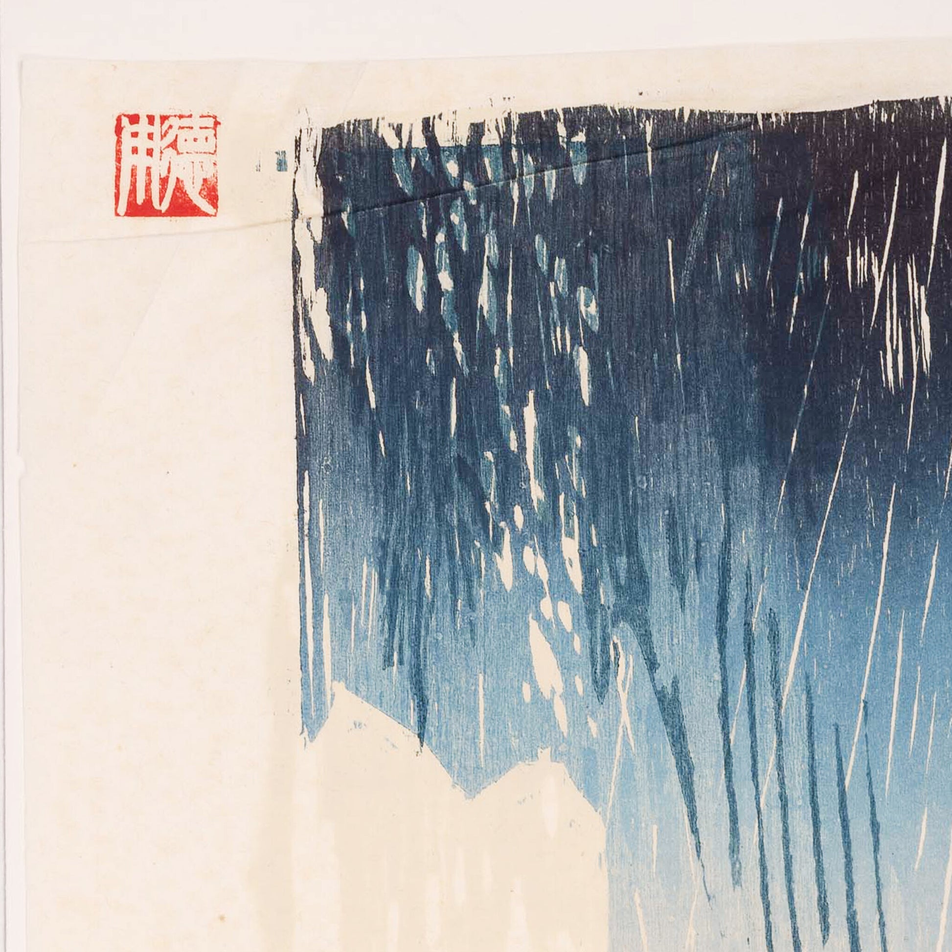 F. de Jong, 'Man in vallend water'; 1984-4