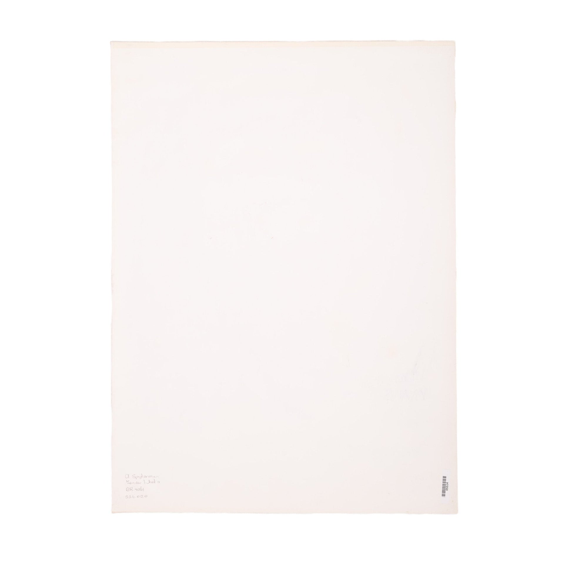 Annemarie Spijkerman, 'Zonder titel II'; 1986-6