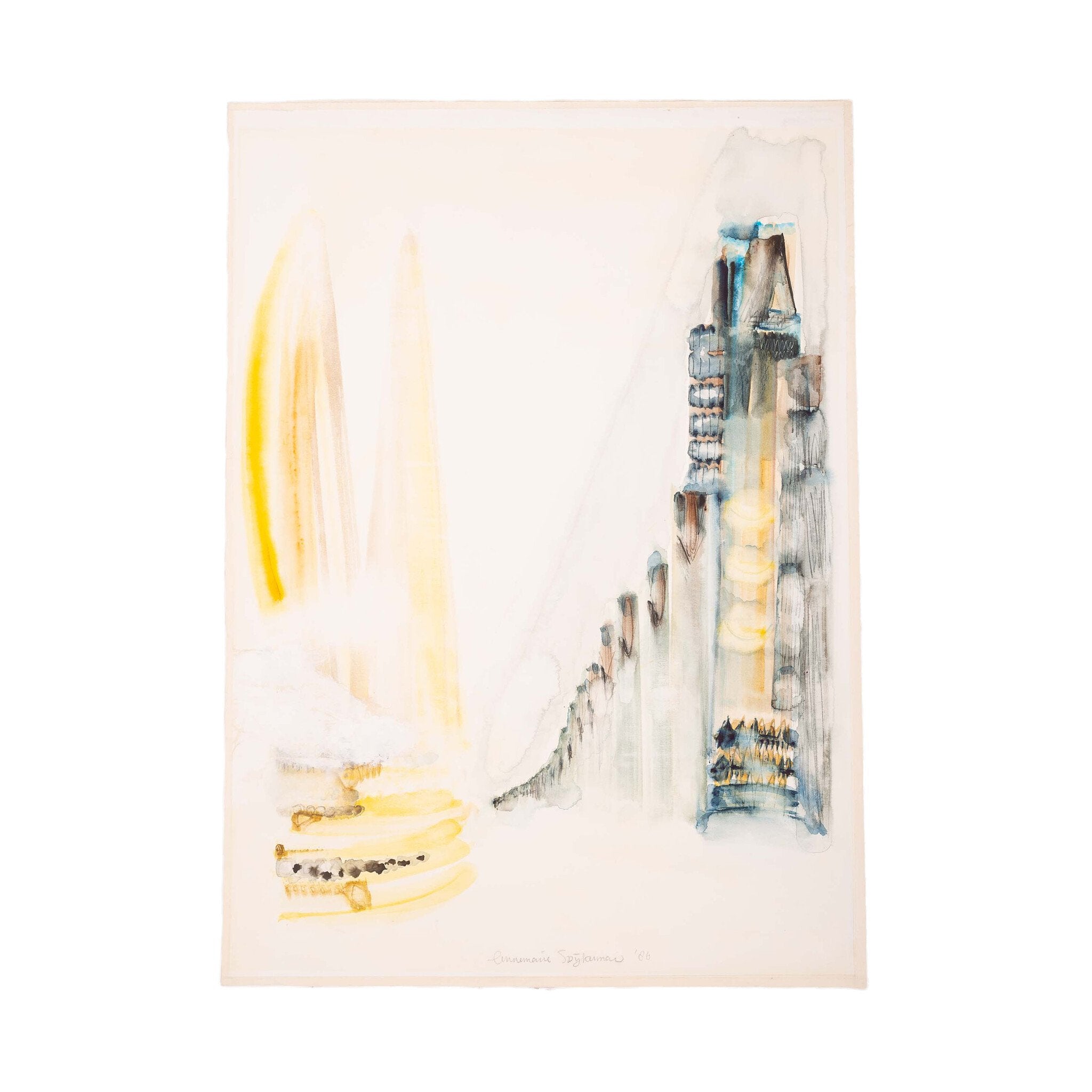 Annemarie Spijkerman, 'Zonder titel II'; 1986-zoom-1