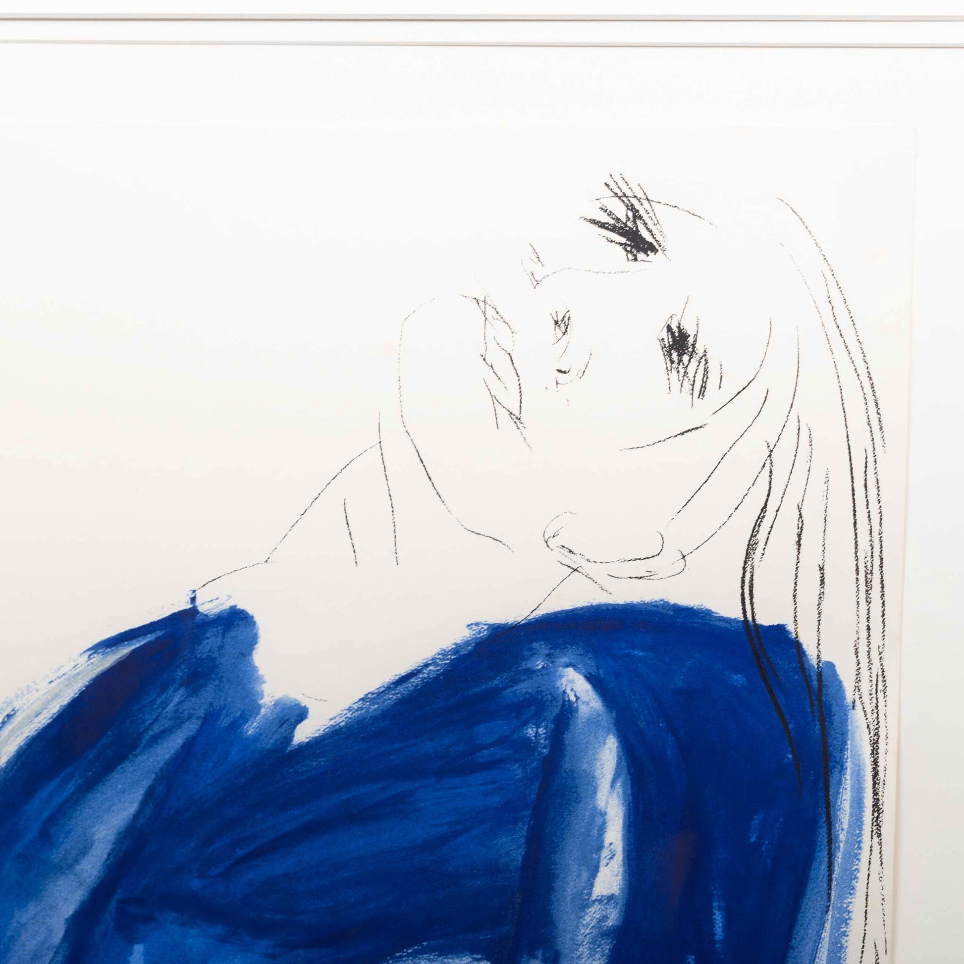 Jacqueline de Jong, 'Lady in blue', 1982-2