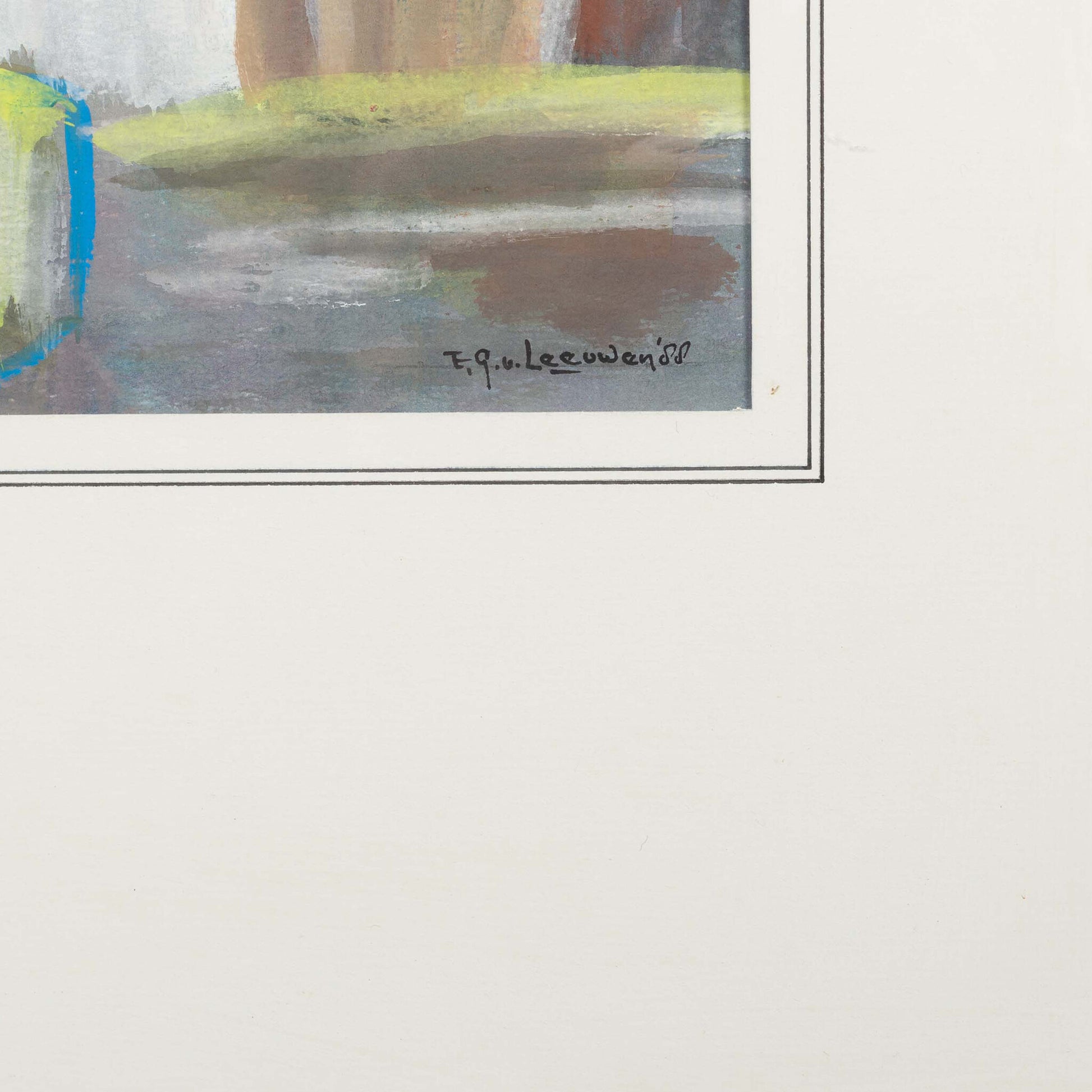 Engelbertus Leeuwen, 'Zonder titel'; 1988-3