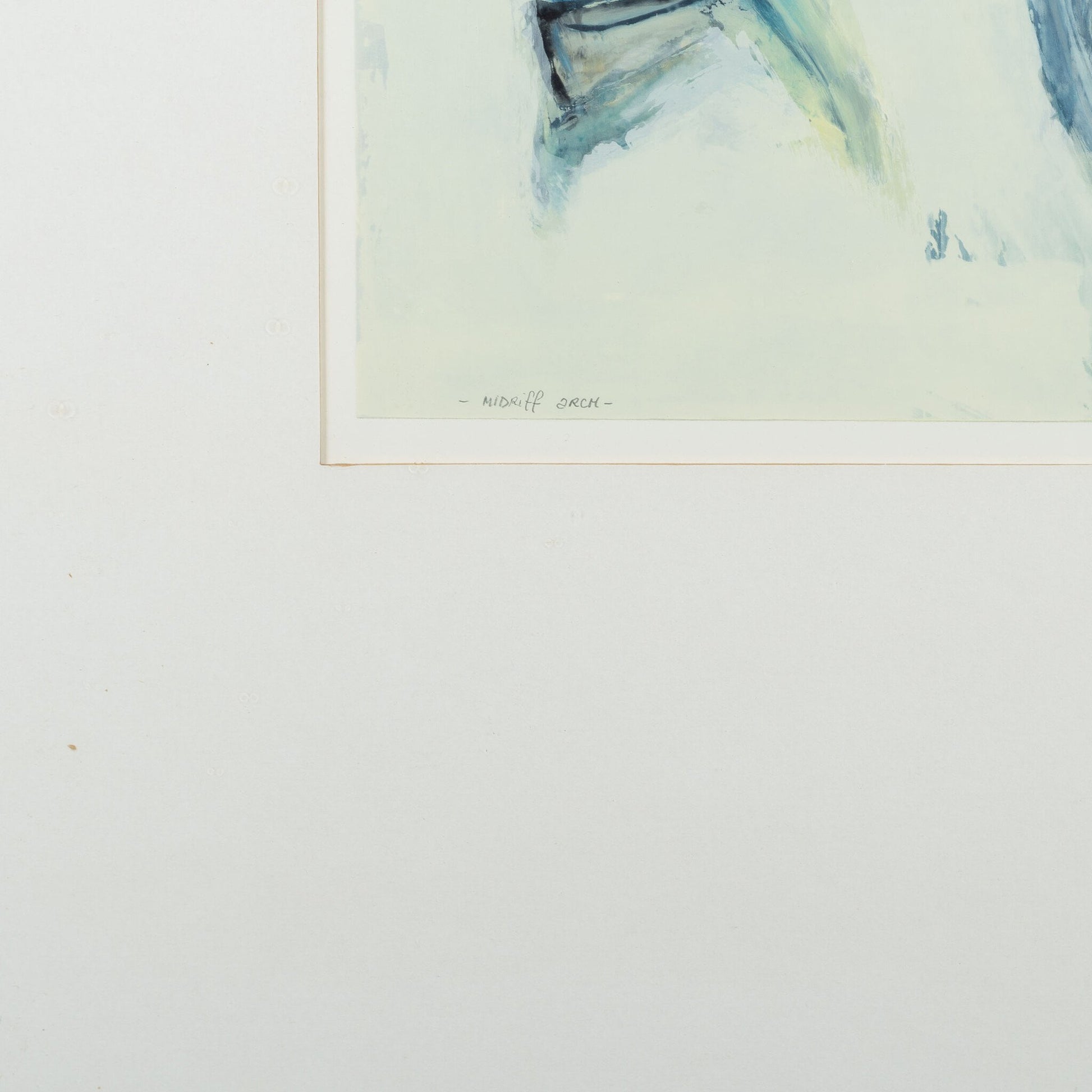 Reinier de Huu, Midriff arch, 1986-3