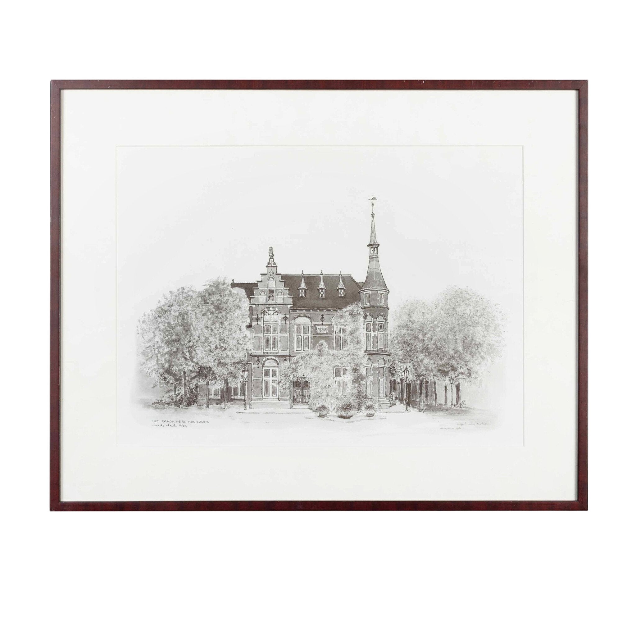 Ingrid van der Loo, Het Raadhuis te Noordwijk, 1984-zoom-1