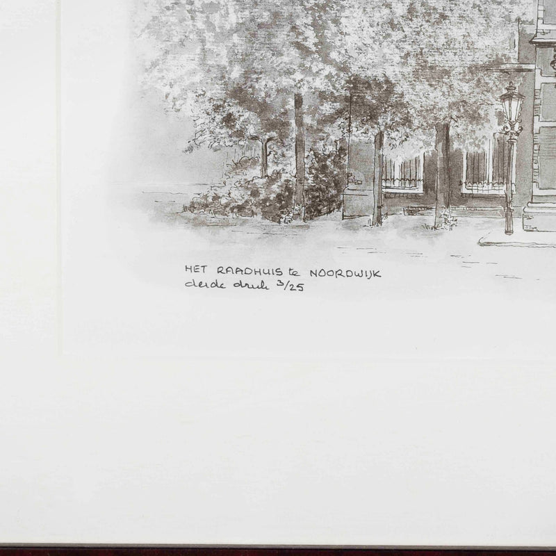 Ingrid van der Loo, Het Raadhuis te Noordwijk, 1984-zoom-
