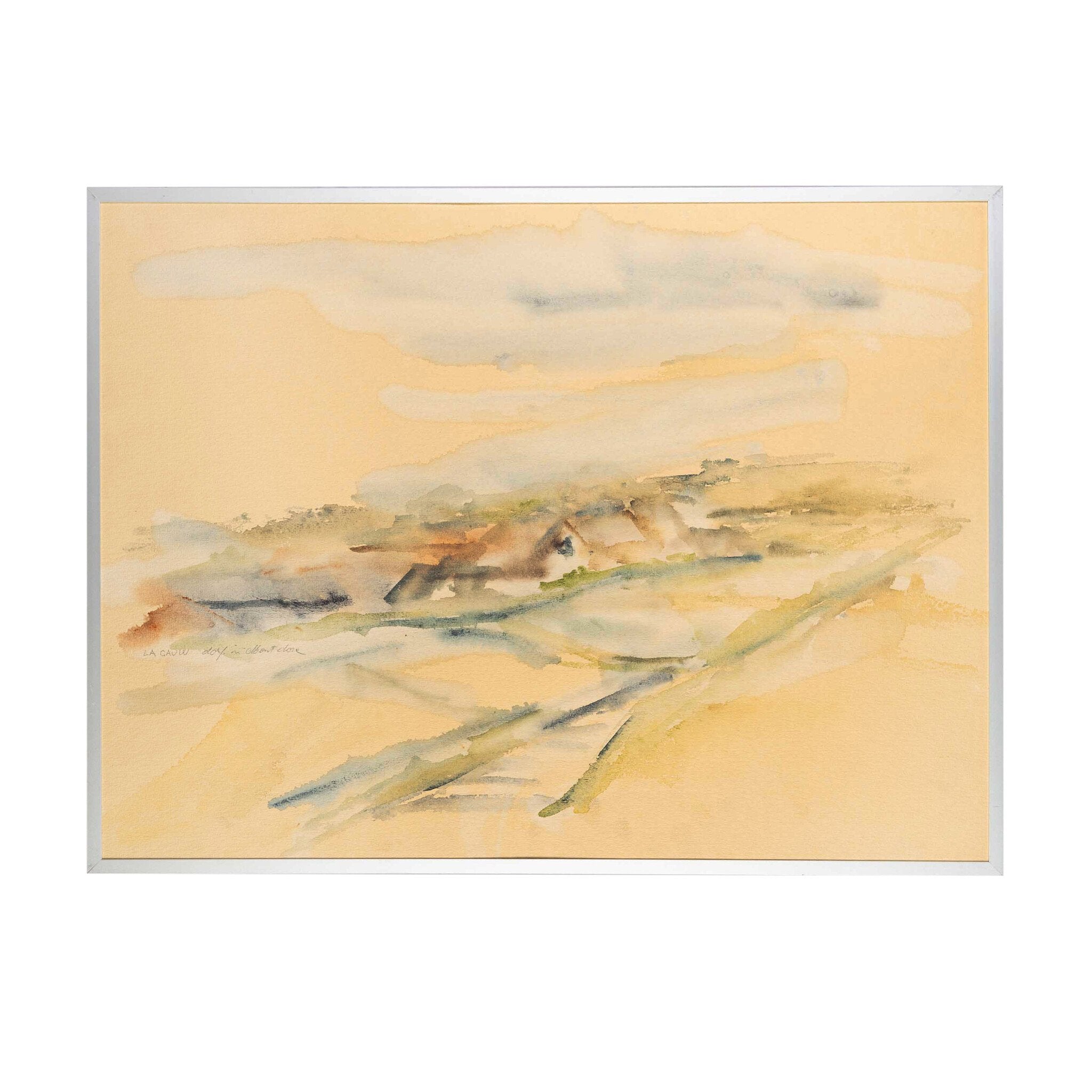 Lilian Lagauw, Dorp in mont Doré, 1979