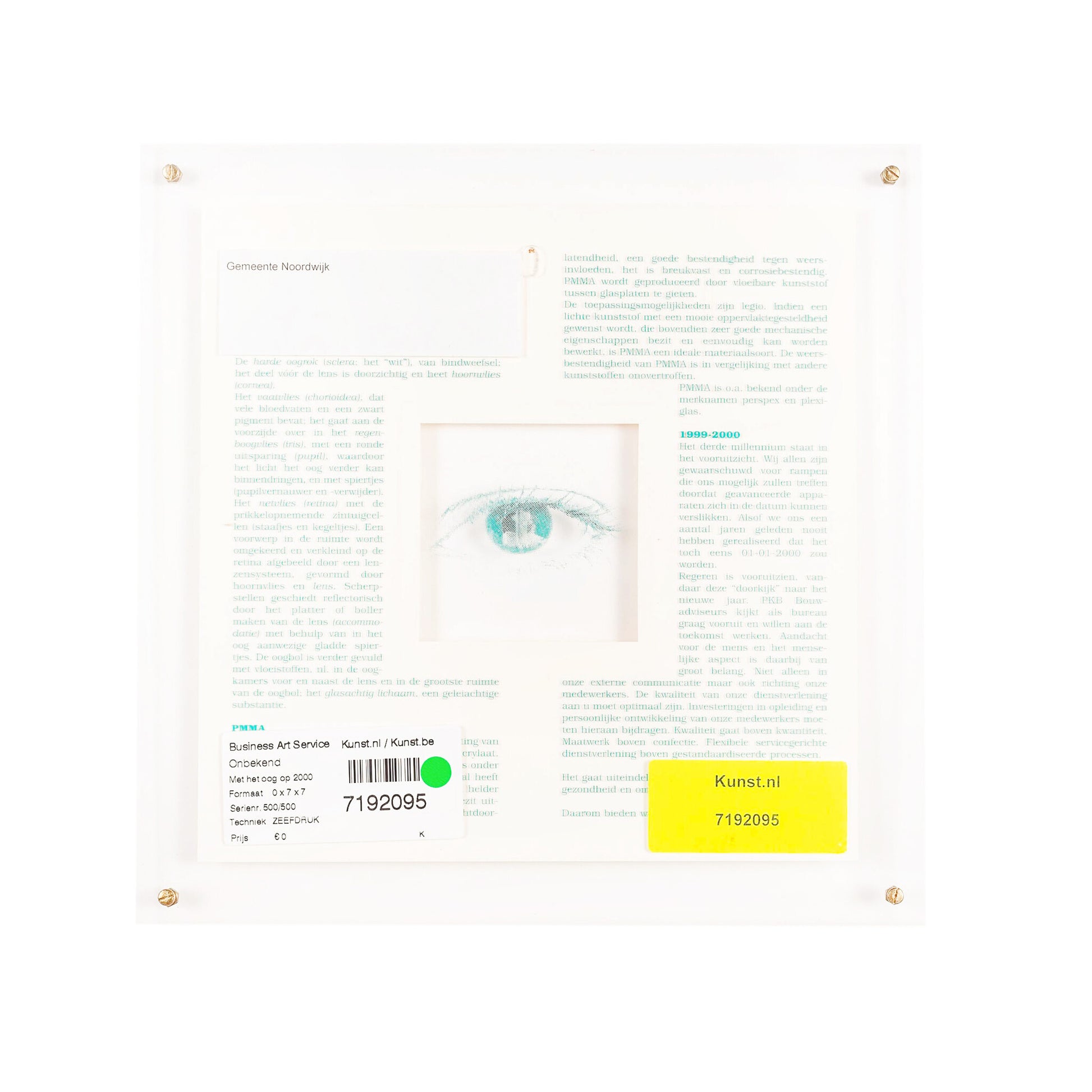 Chaja', 1996 en 'Met het oog op 2000', 1999-4