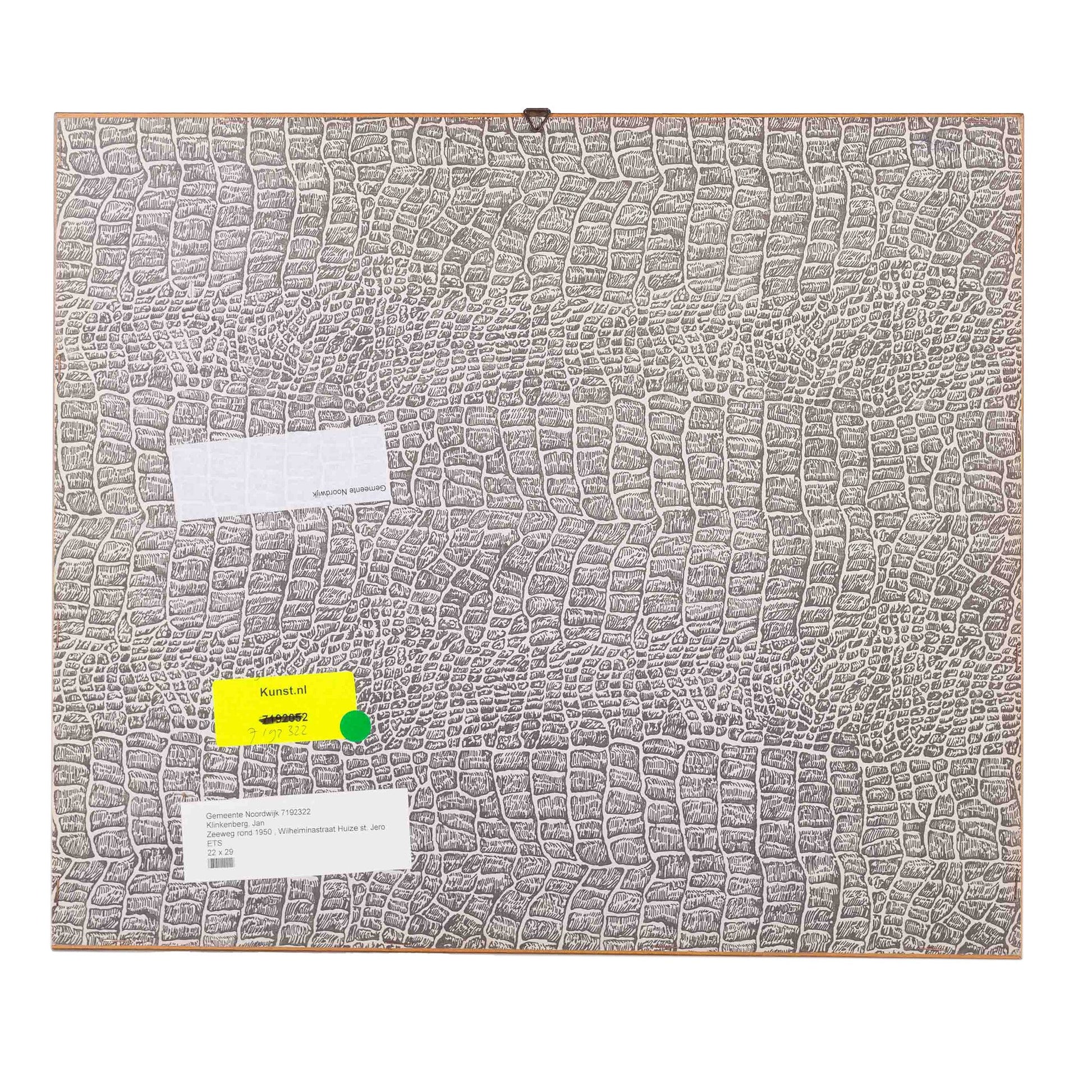 Jan Klinkenberg, Zeeweg rond 1950, Wilhelminastraat Huize, 1990-5