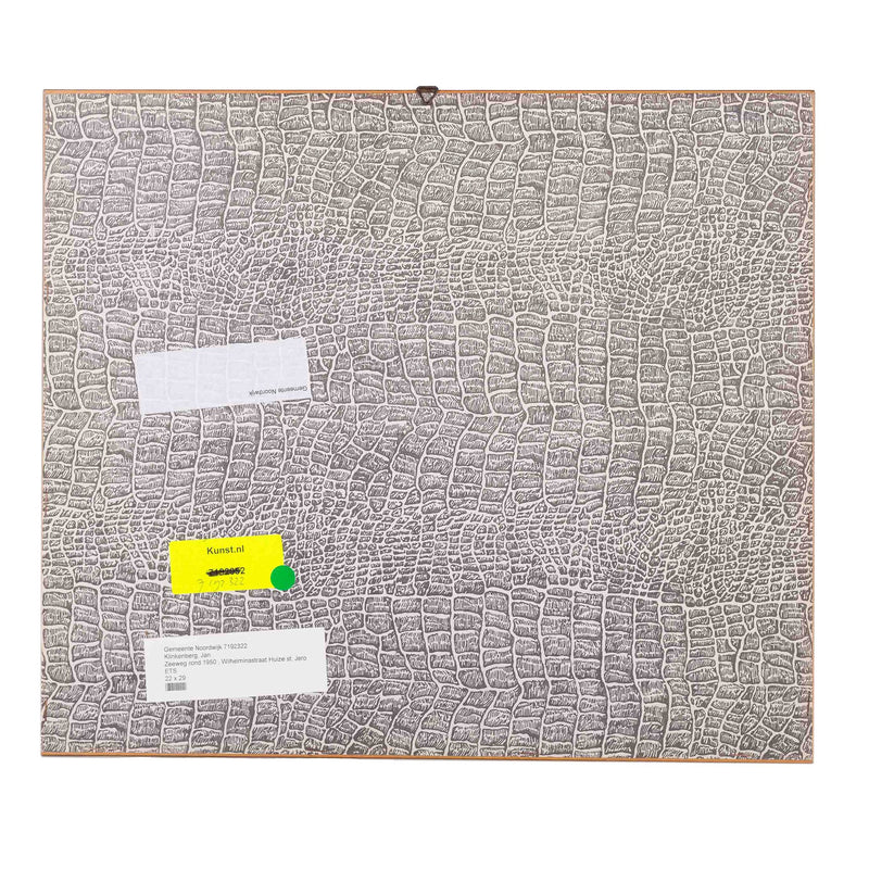 Jan Klinkenberg, Zeeweg rond 1950, Wilhelminastraat Huize, 1990-zoom-