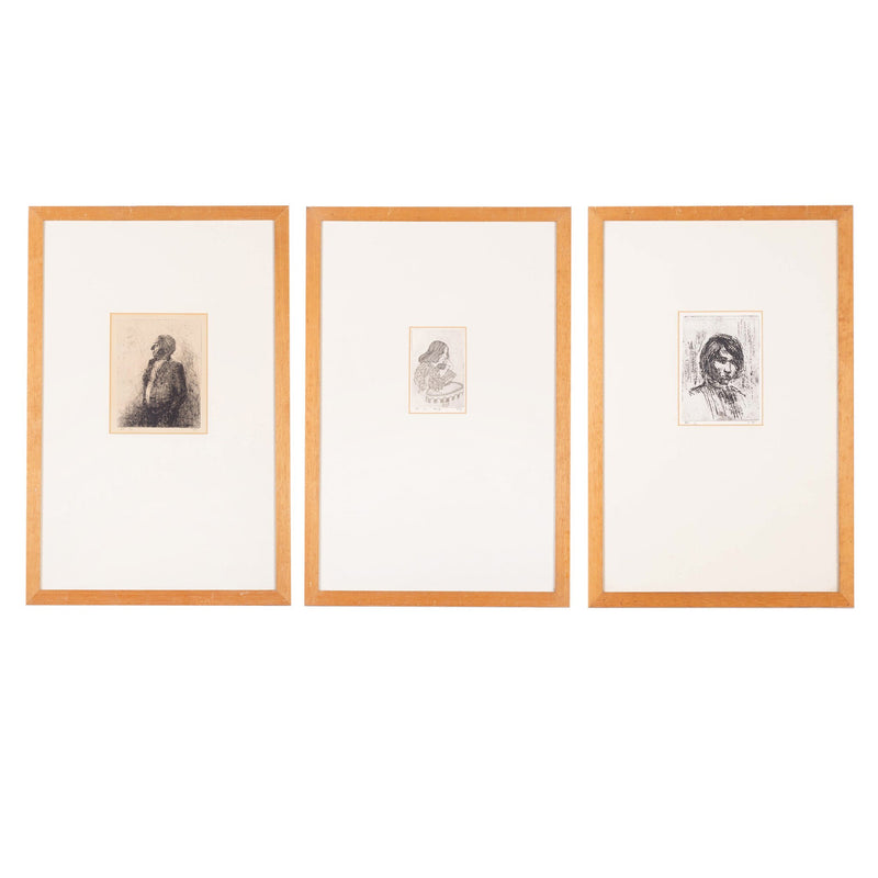 Adolpho Ramon, 'Maja'III', 1973; 'Mijn vader', 1972 en 'Zelfportret II', 1972-zoom-