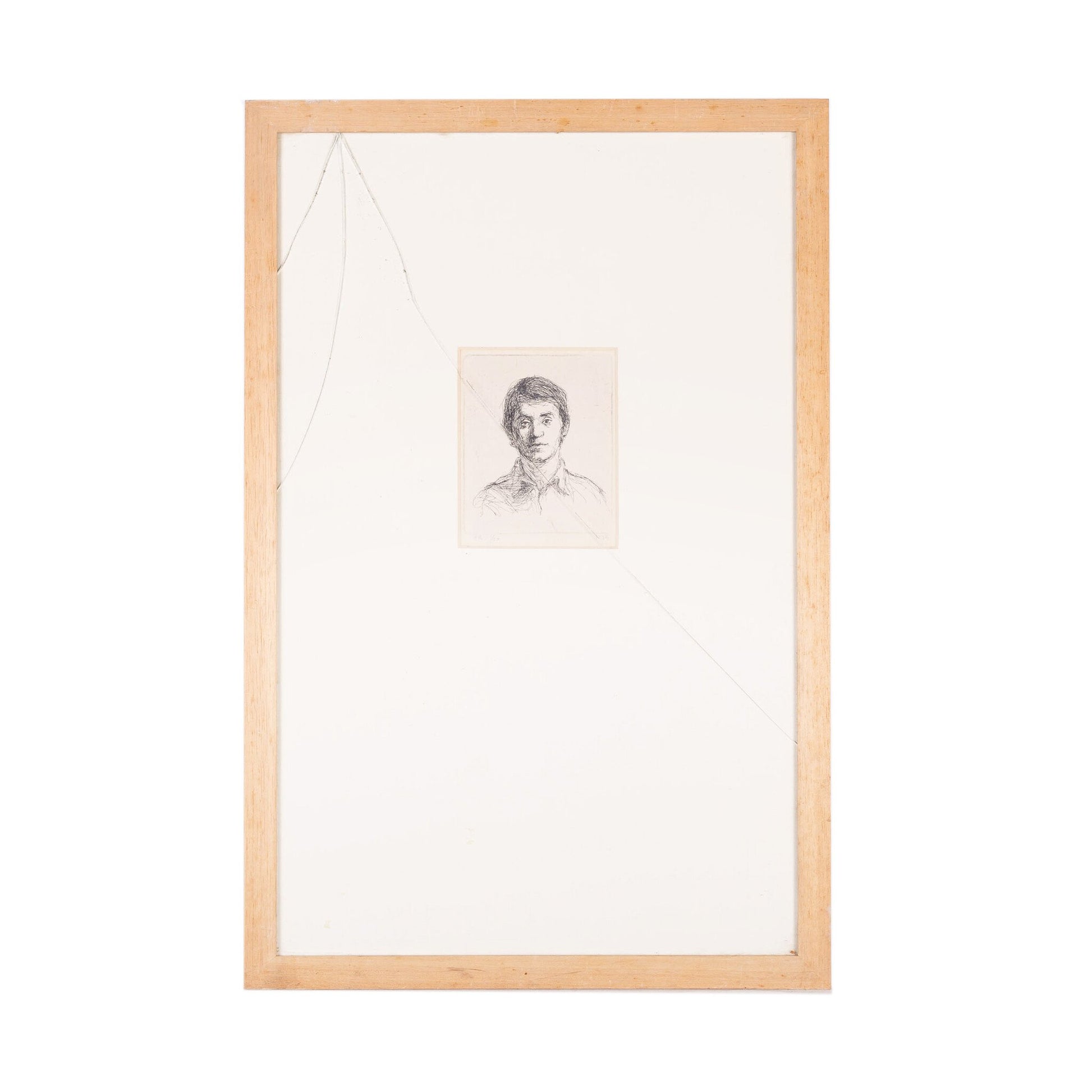 Adolpho Ramon, 'Zelfportret', 1973; 'Zelfportret IV' en 'Zelfportret XI', 1974-2
