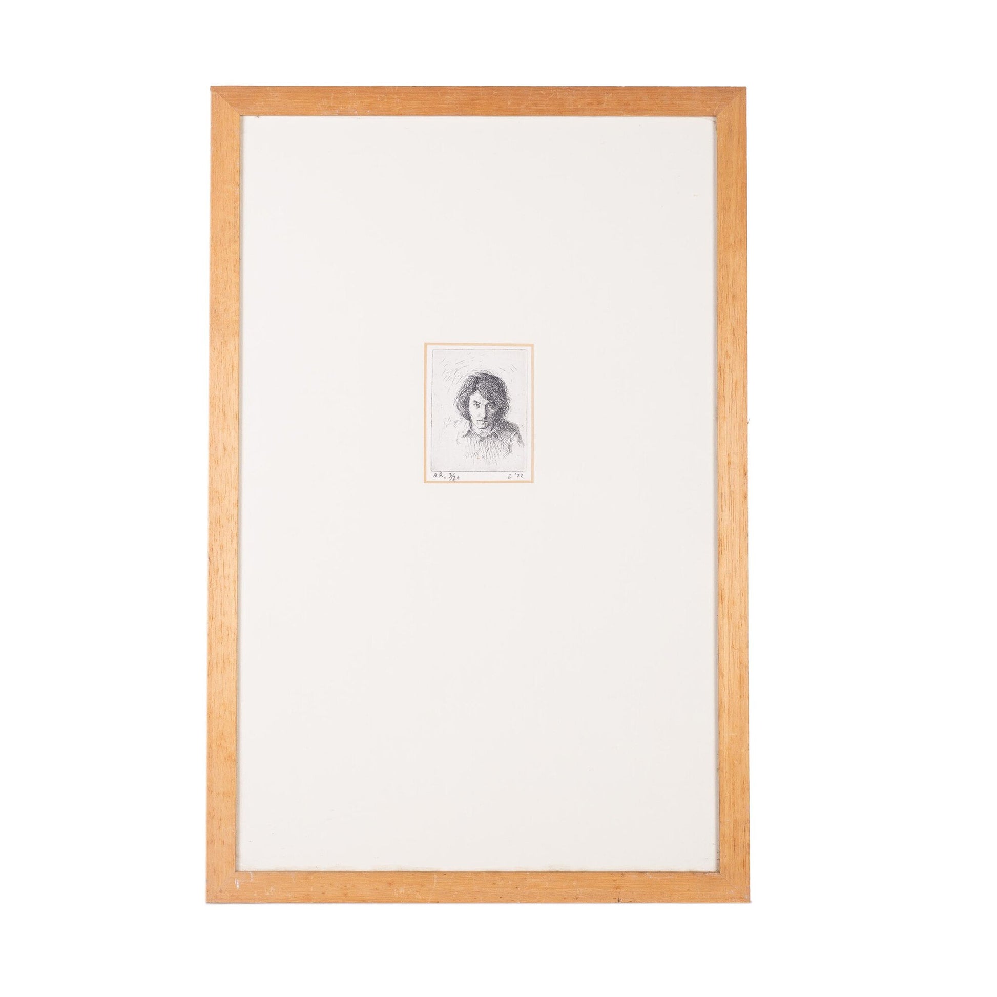 Adolpho Ramon, 'Zelfportret', 1973; 'Zelfportret IV' en 'Zelfportret XI', 1974-4