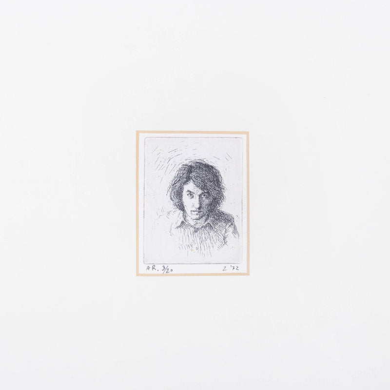 Adolpho Ramon, 'Zelfportret', 1973; 'Zelfportret IV' en 'Zelfportret XI', 1974-zoom-