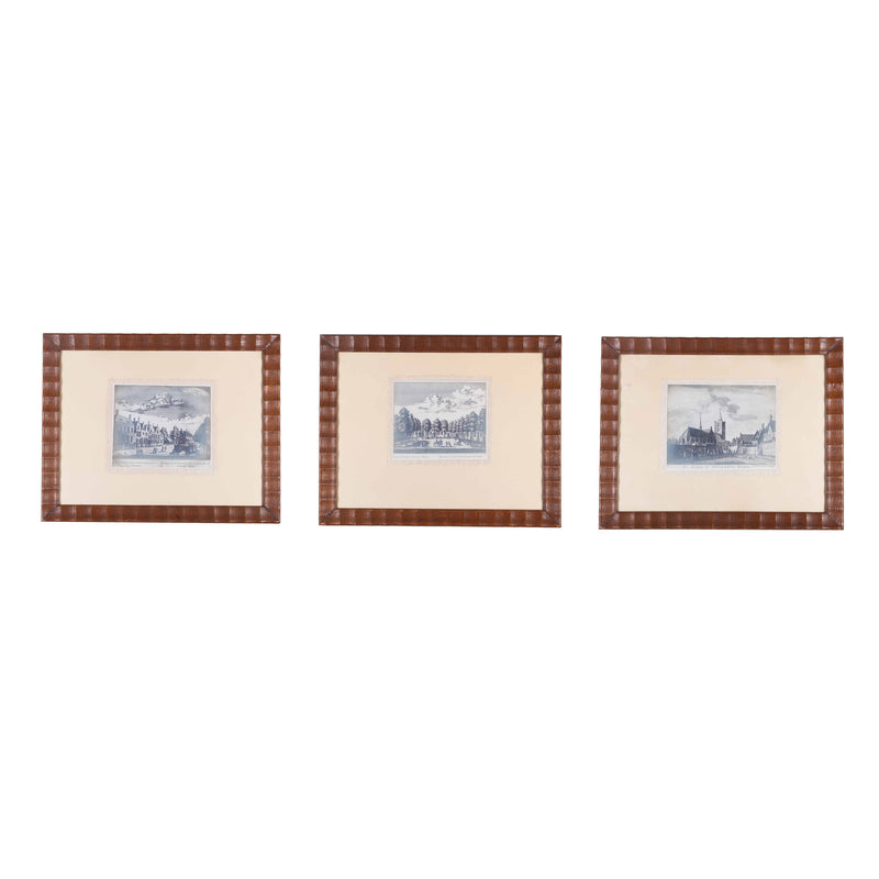 Dirk Pander, drie facsimile afdrukken van Noordwijk, 1895-1933-zoom-