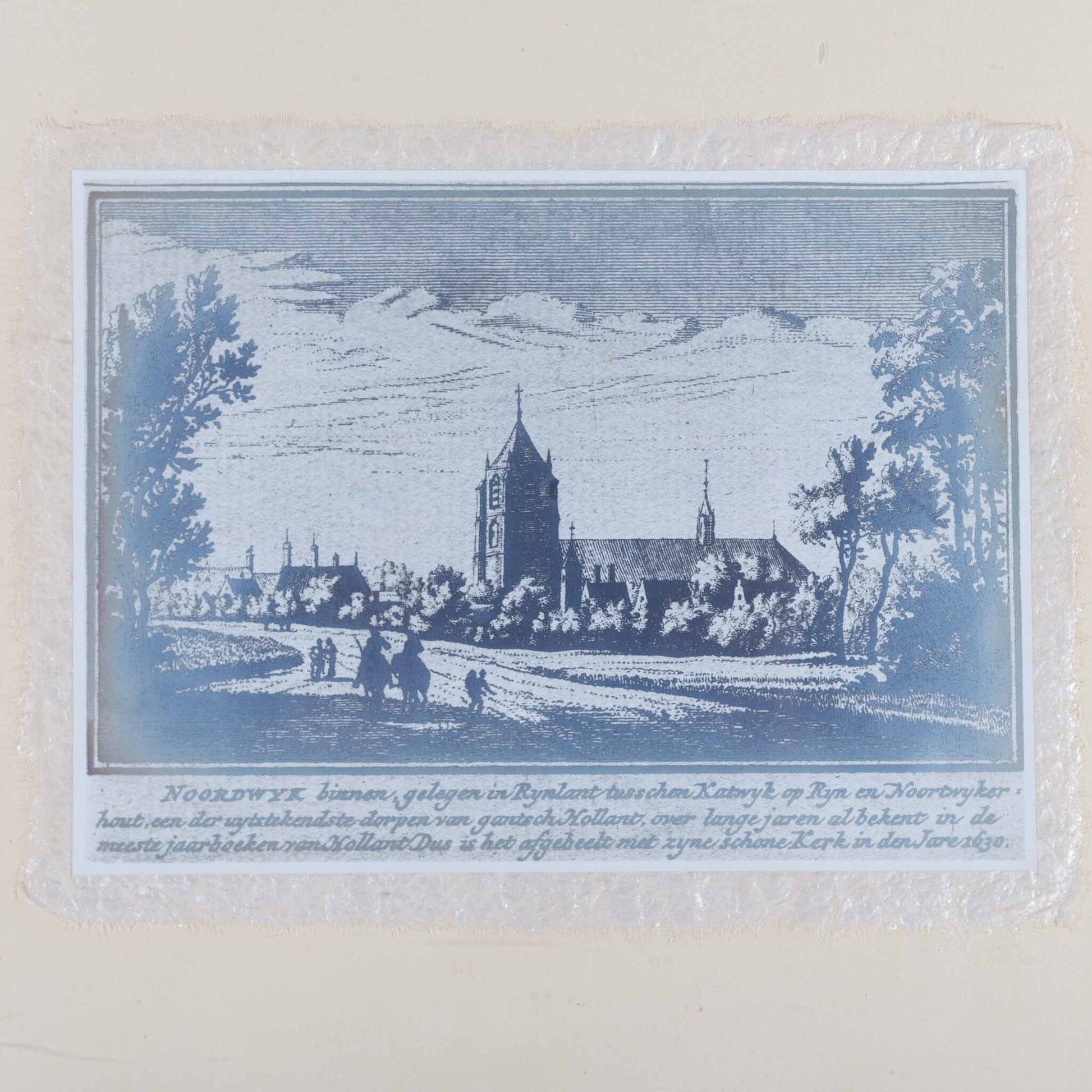 Dirk Pander, drie facsimile afdrukken van Noordwijk en Rijswijk, 1895-1933-5
