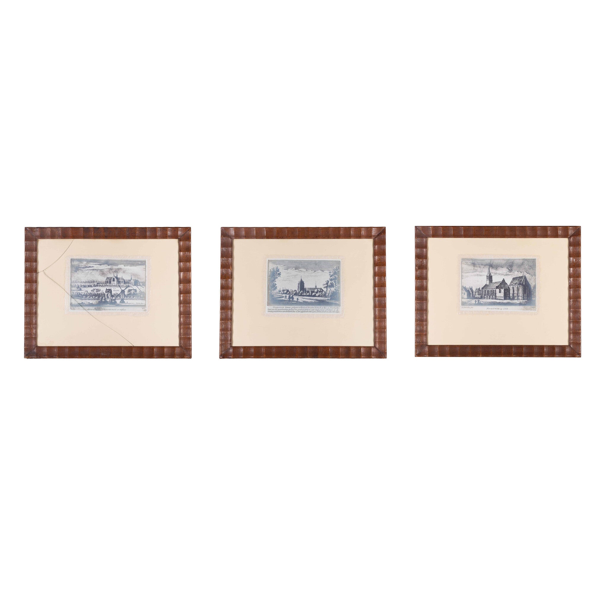 Dirk Pander, drie facsimile afdrukken van Noordwijk en Rijswijk, 1895-1933-zoom-1