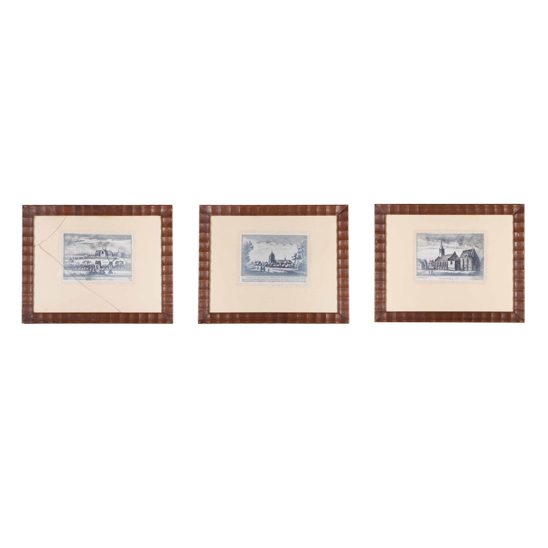Dirk Pander, drie facsimile afdrukken van Noordwijk en Rijswijk, 1895-1933-zoom-