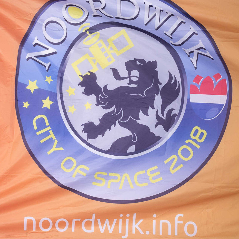 Vlag Noordwijk City of Space 2018-zoom-