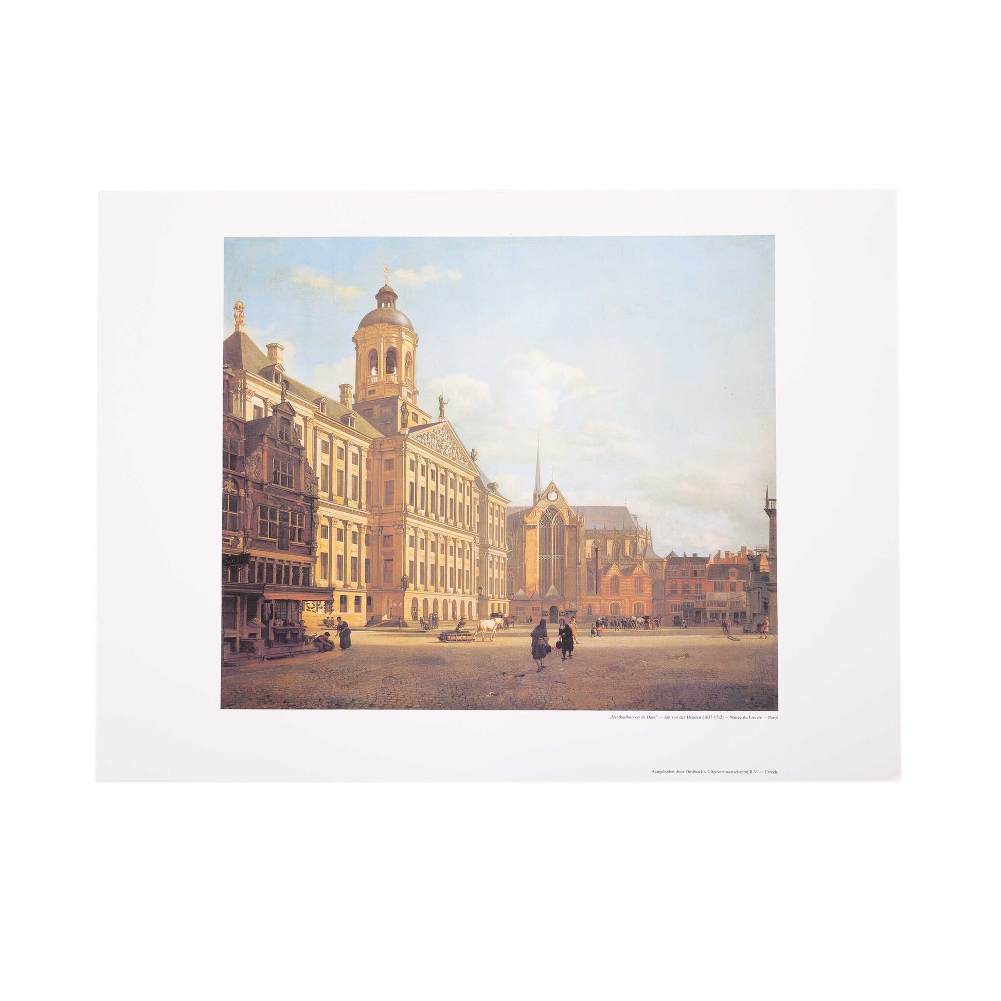 Poster 'Het Stadhuis op de Dam' - Jan van der Heijden-1