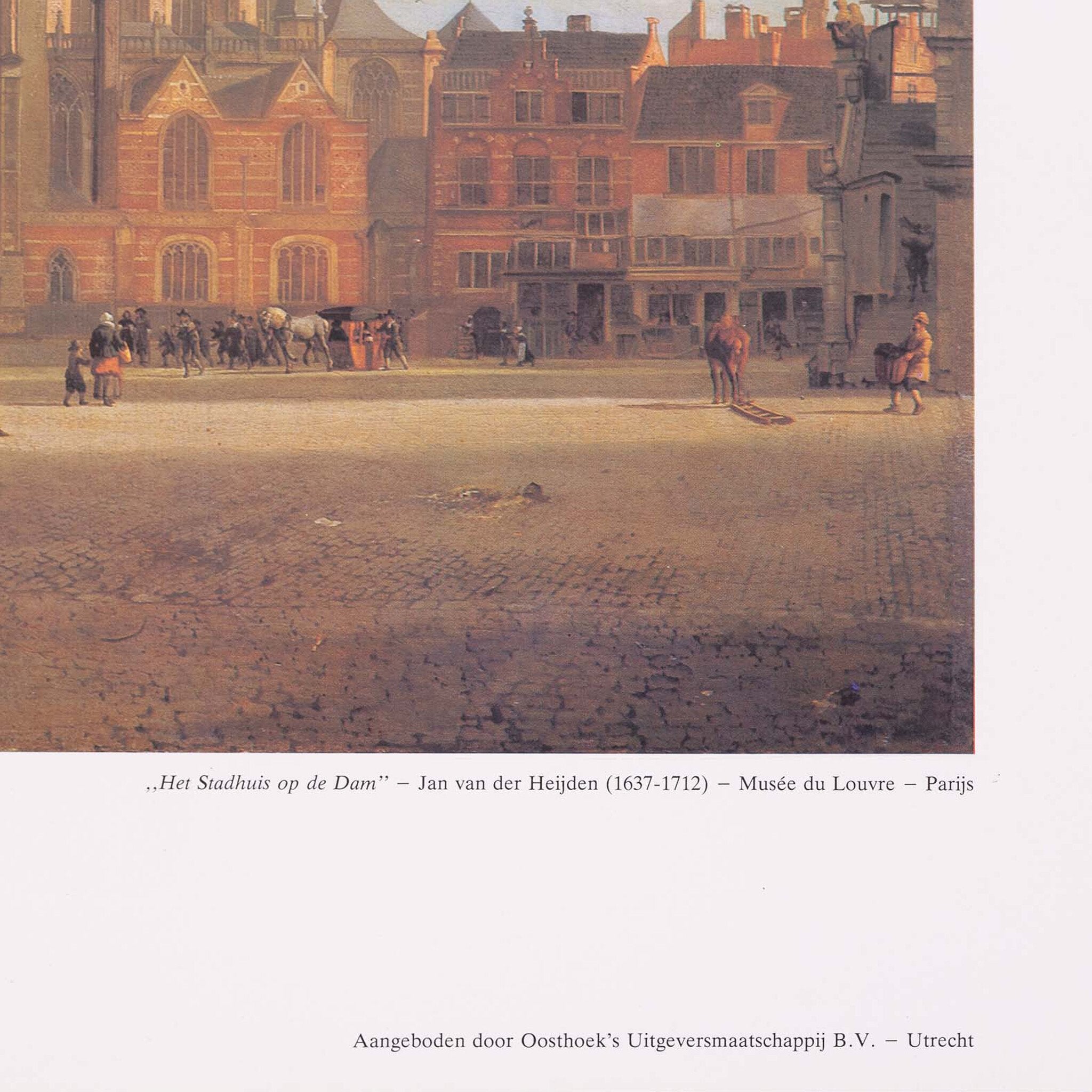 Poster 'Het Stadhuis op de Dam' - Jan van der Heijden-zoom-2