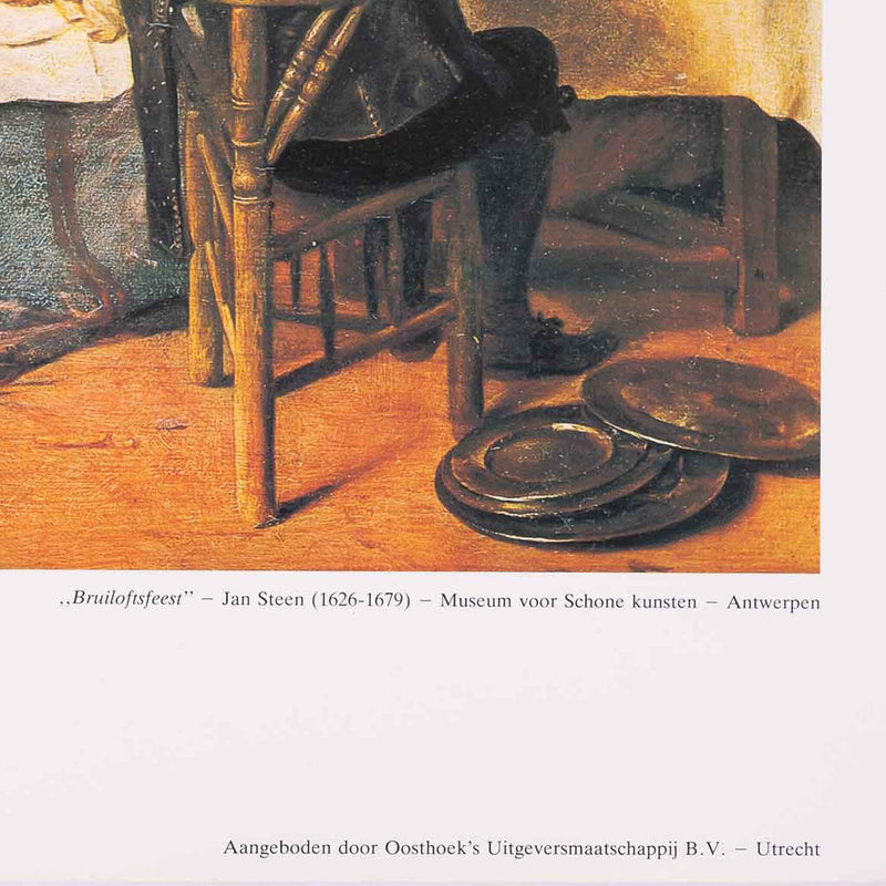 Poster 'Bruiloftsfeest' - Jan Steen-zoom-