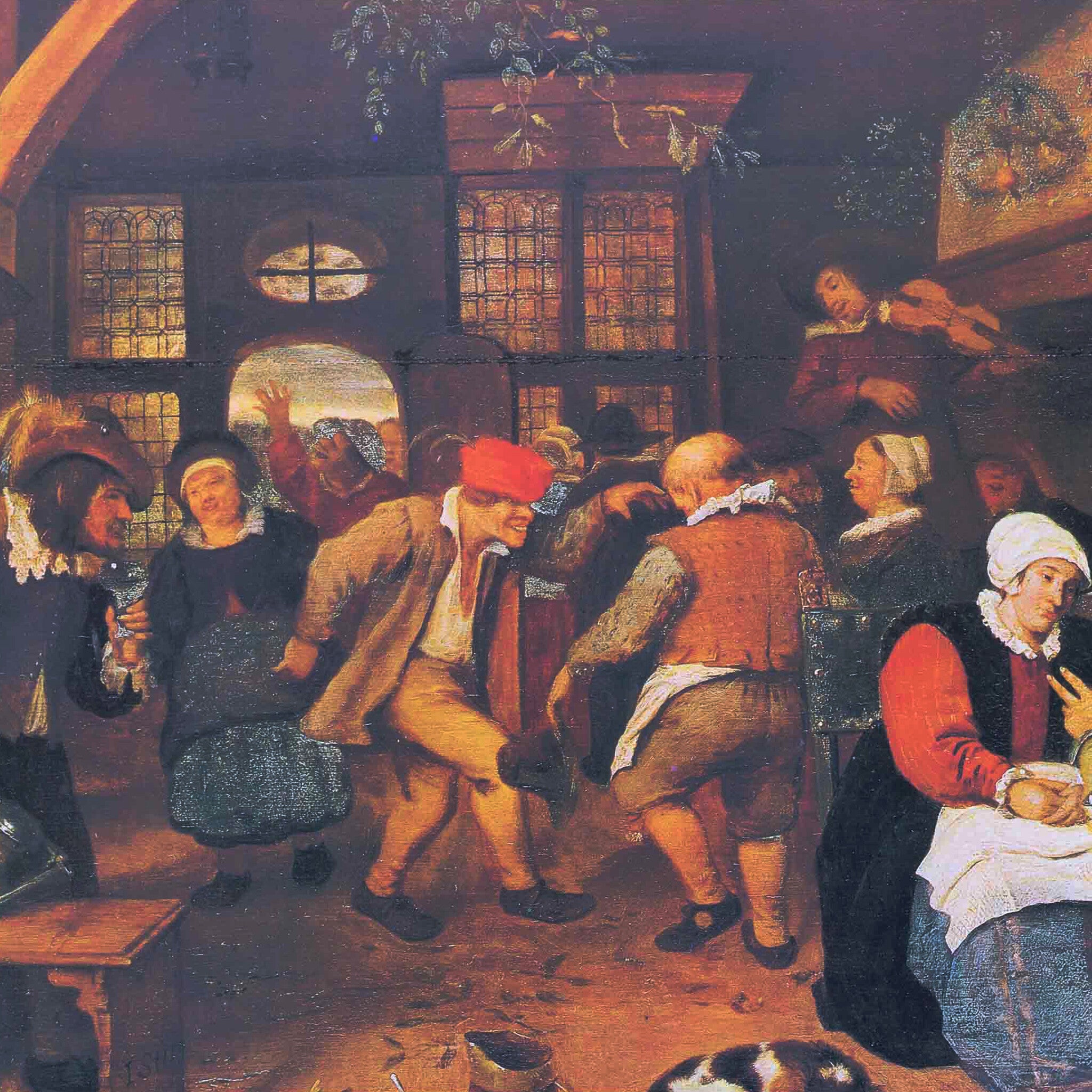 Poster 'Bruiloftsfeest' - Jan Steen-zoom-2