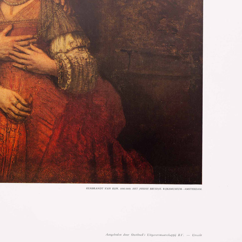 Poster 'Het Joodse bruidje' - Rembrandt van Rijn-zoom-