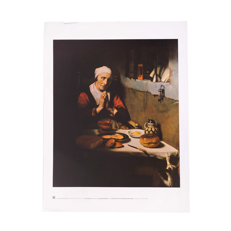 Poster 'Het gebed zonder einde' - Nicolaes Maes-zoom-