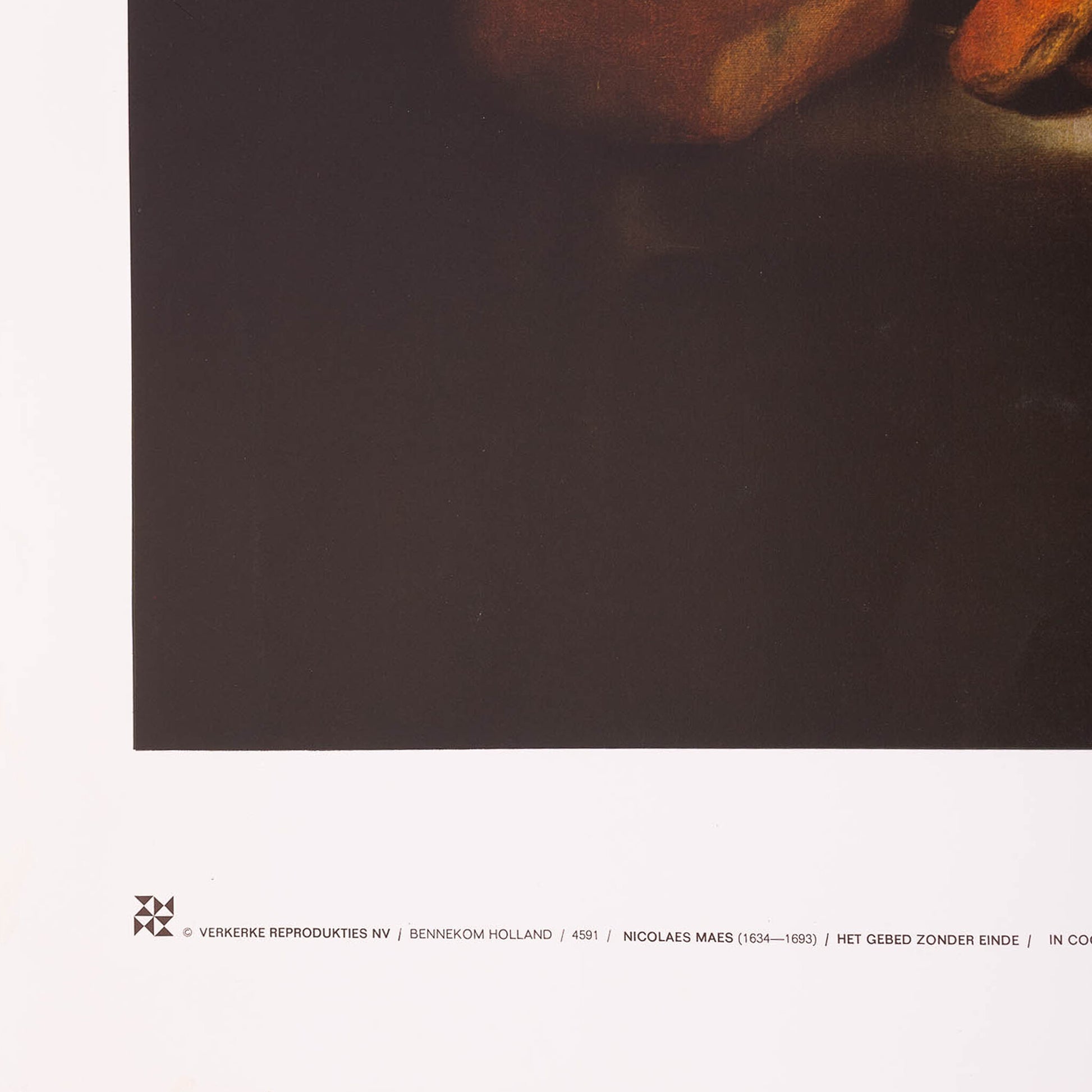 Poster 'Het gebed zonder einde' - Nicolaes Maes-3