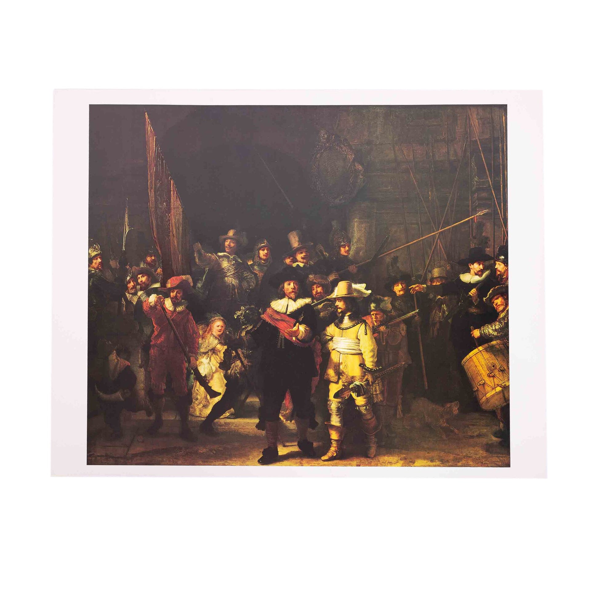 Poster 'De Nachtwacht' - Rembrandt van Rijn-1