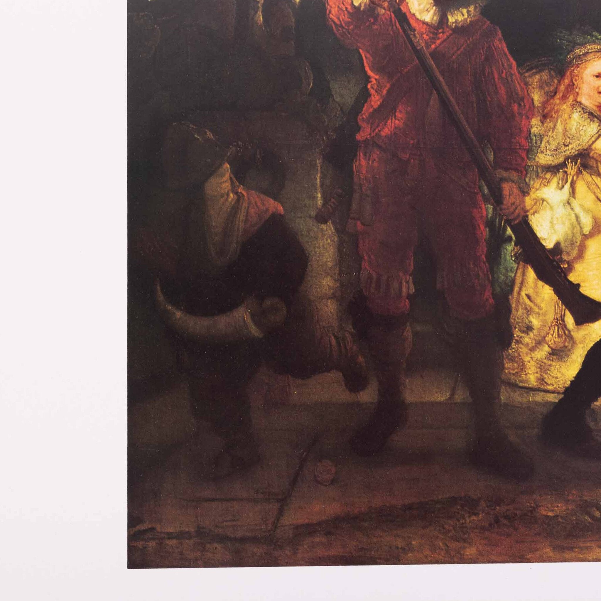 Poster 'De Nachtwacht' - Rembrandt van Rijn-zoom-3