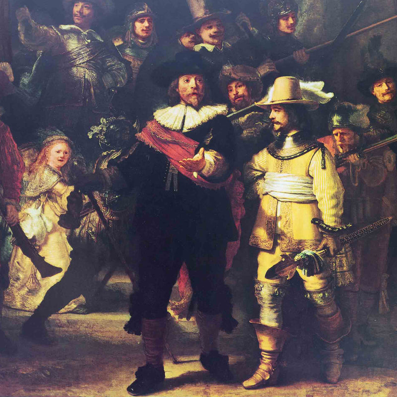 Poster 'De Nachtwacht' - Rembrandt van Rijn-zoom-