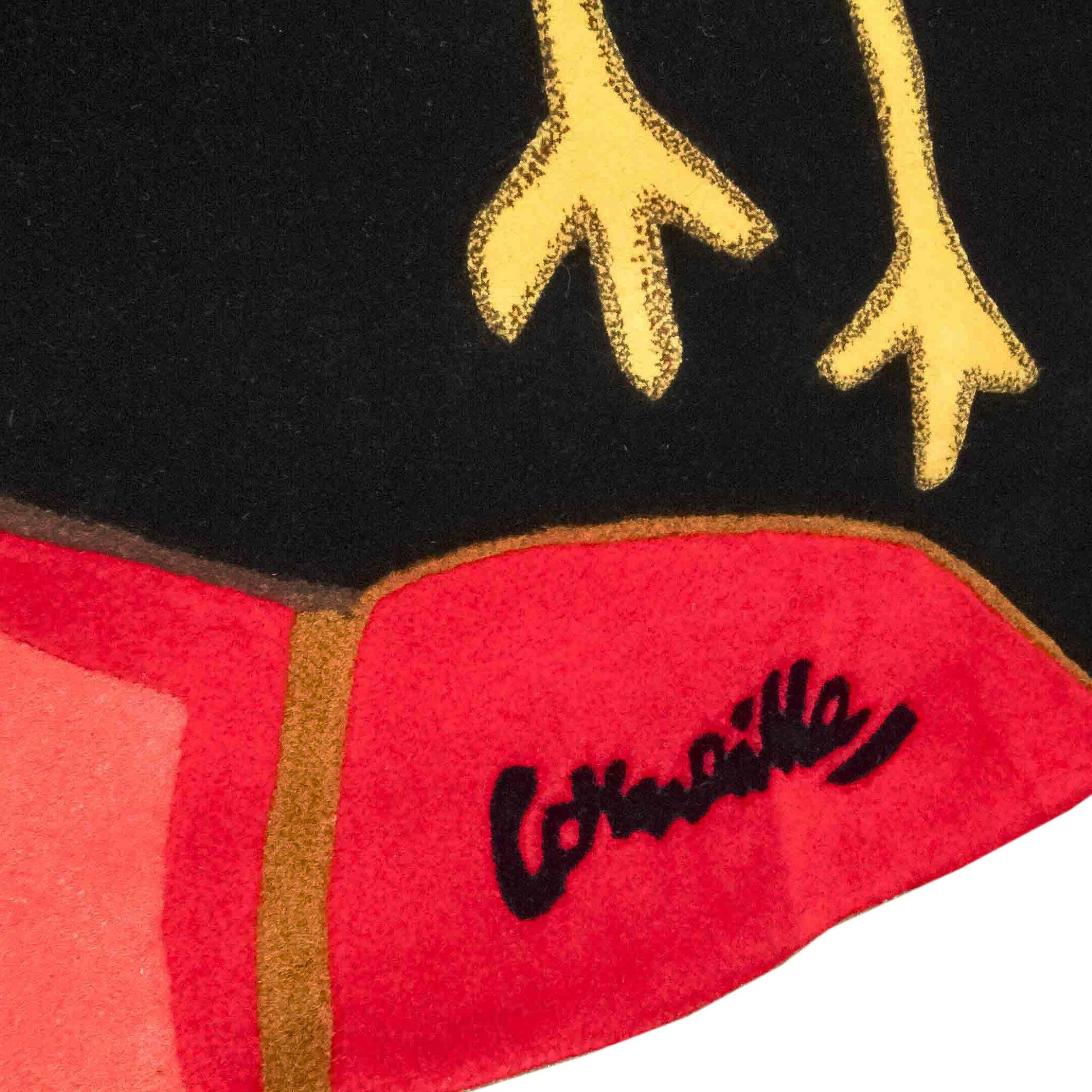 Corneille, Tapijt 'L'Oiseau presque déraisonnable'; 2008-2