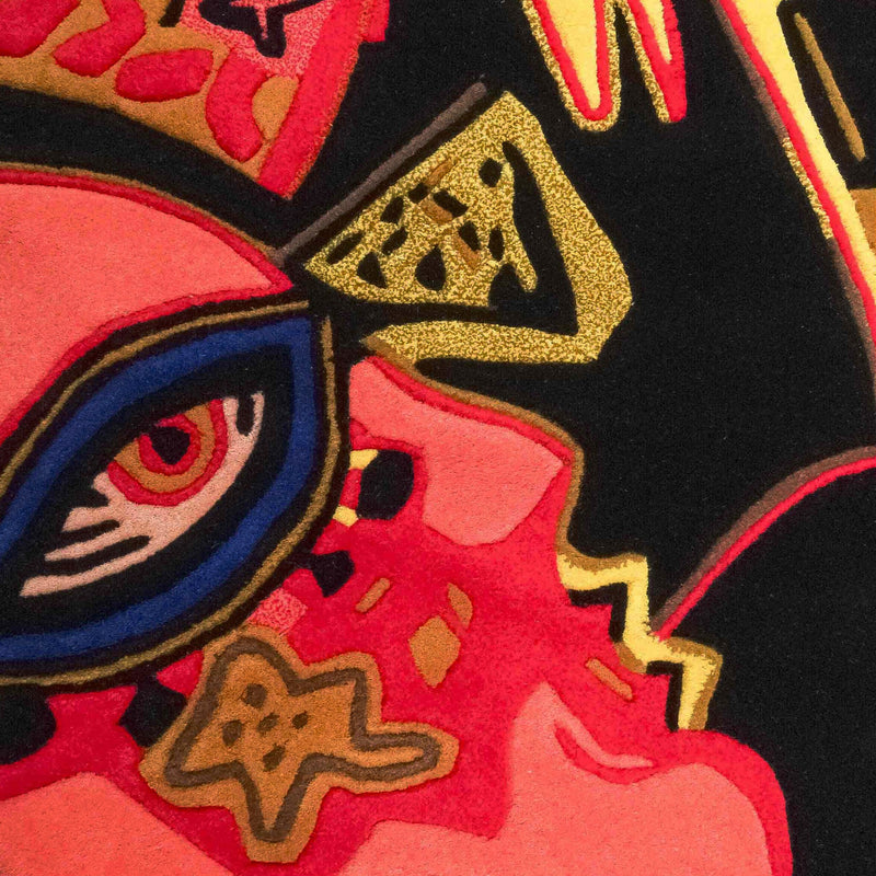 Corneille, Tapijt 'L'Oiseau presque déraisonnable'; 2008-zoom-