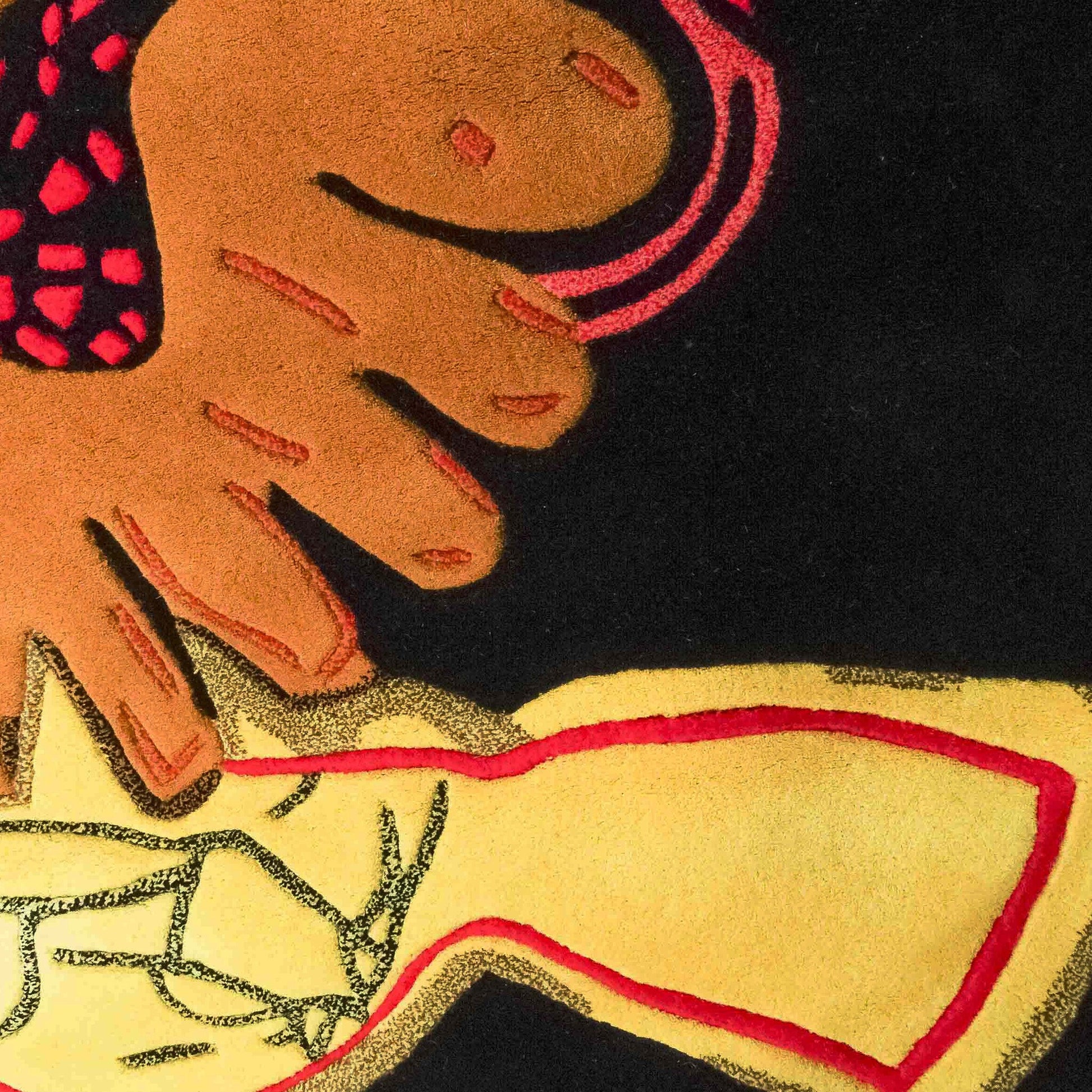 Corneille, Tapijt 'L'Oiseau presque déraisonnable'; 2008-5