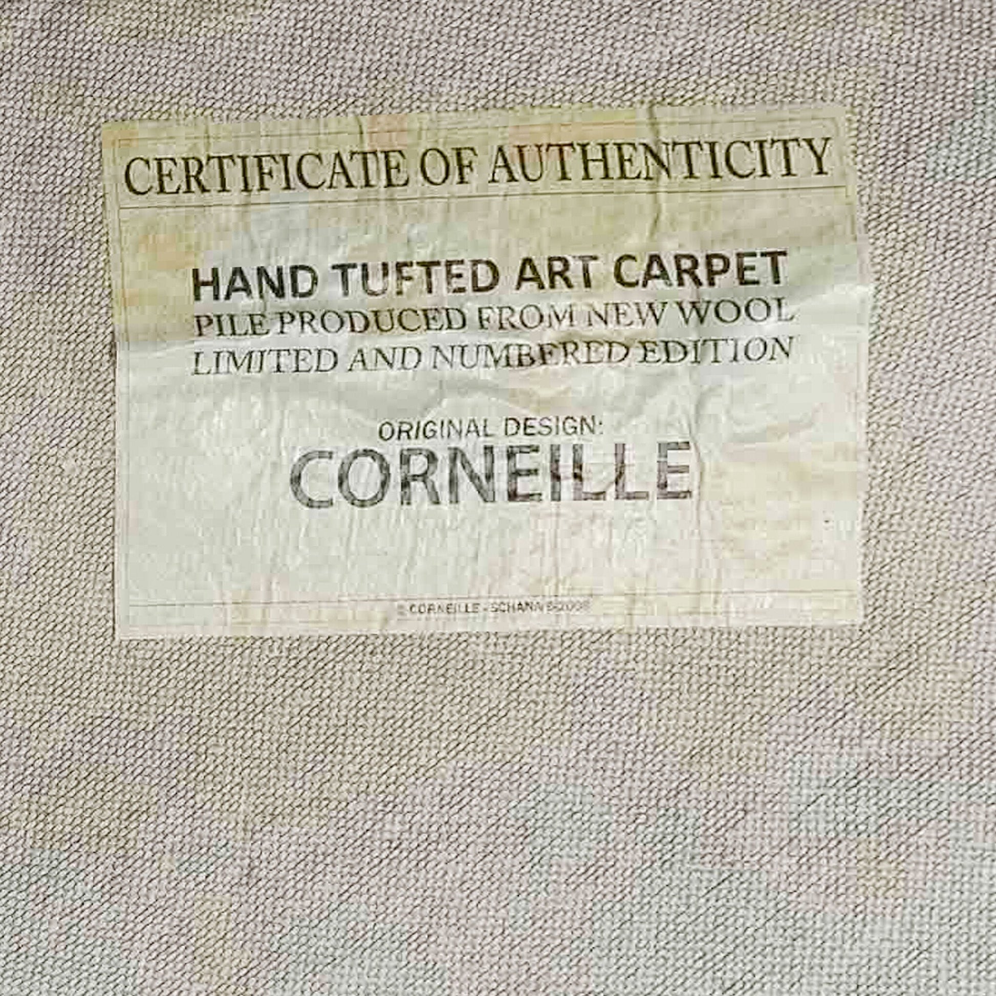 Corneille, Tapijt 'L'Oiseau presque déraisonnable'; 2008-7