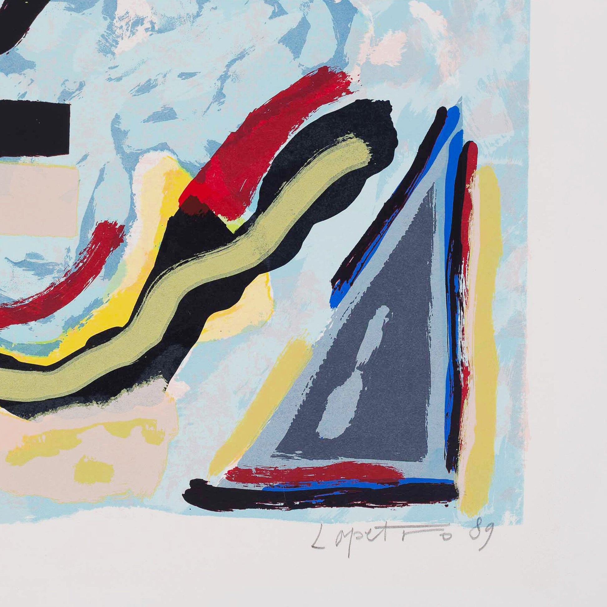 B. Lopetro, 'Grey corners'; 1989-2